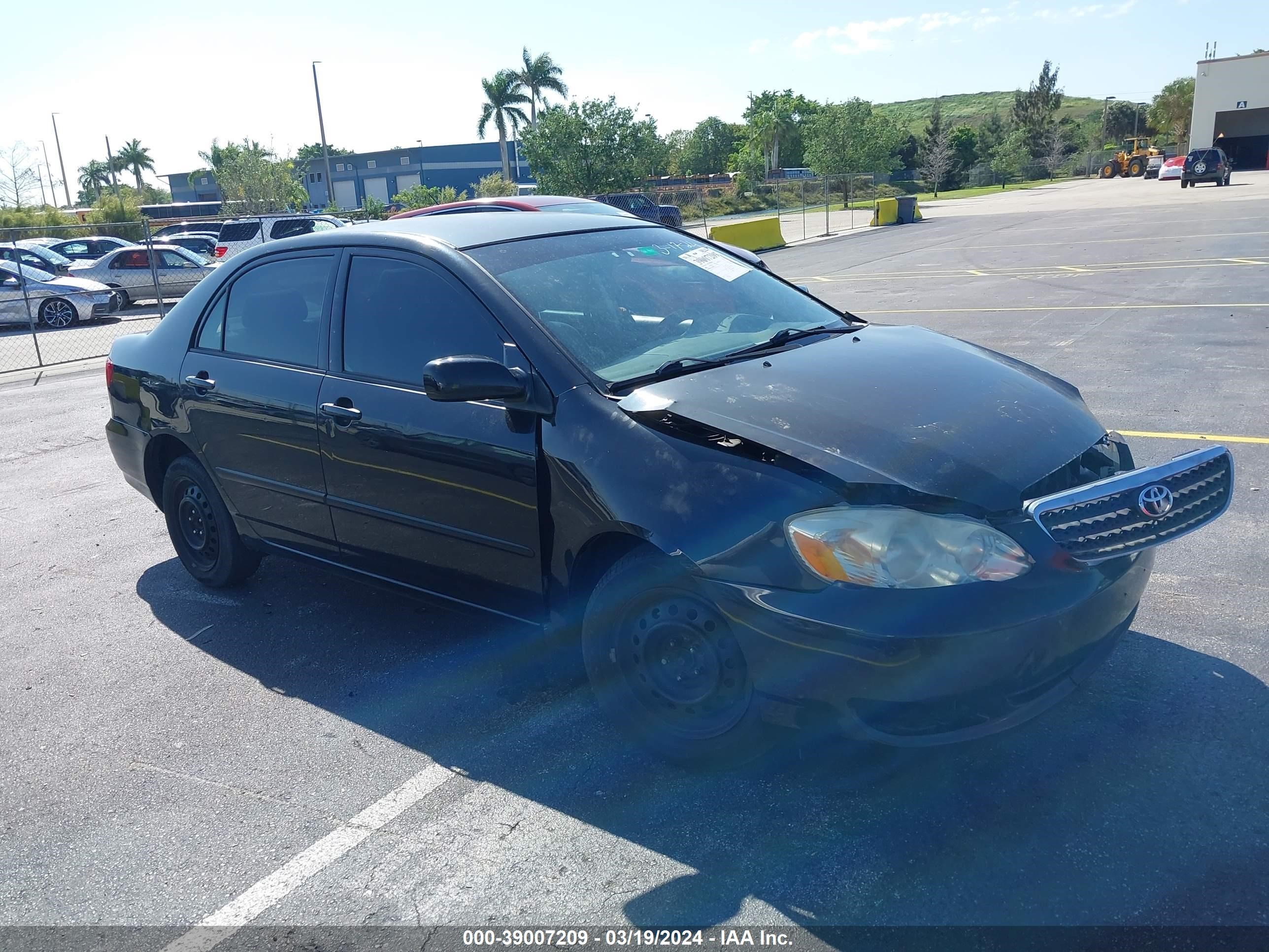 TOYOTA COROLLA 2006 jtdbr32e860059167