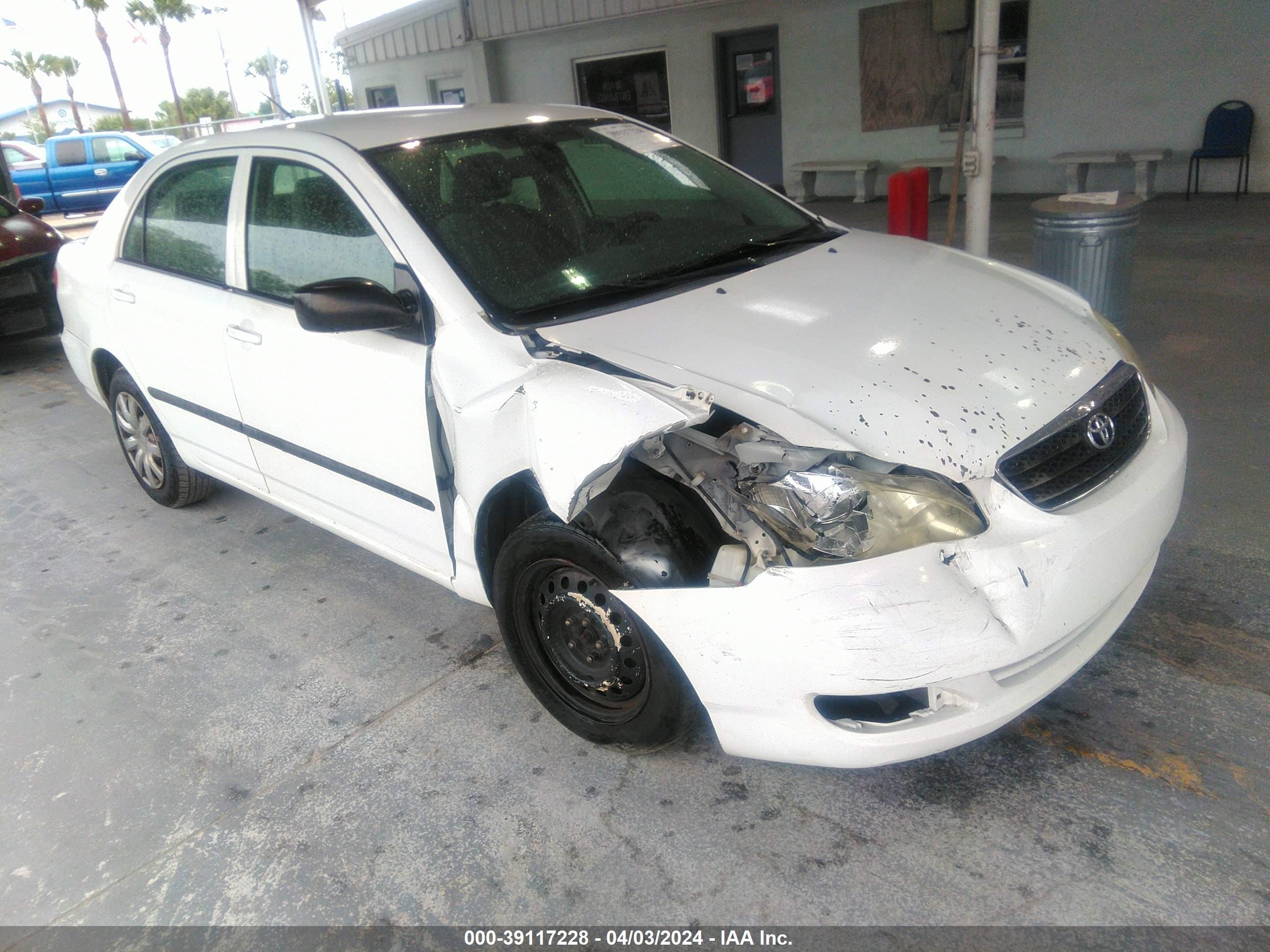 TOYOTA COROLLA 2006 jtdbr32e860069391