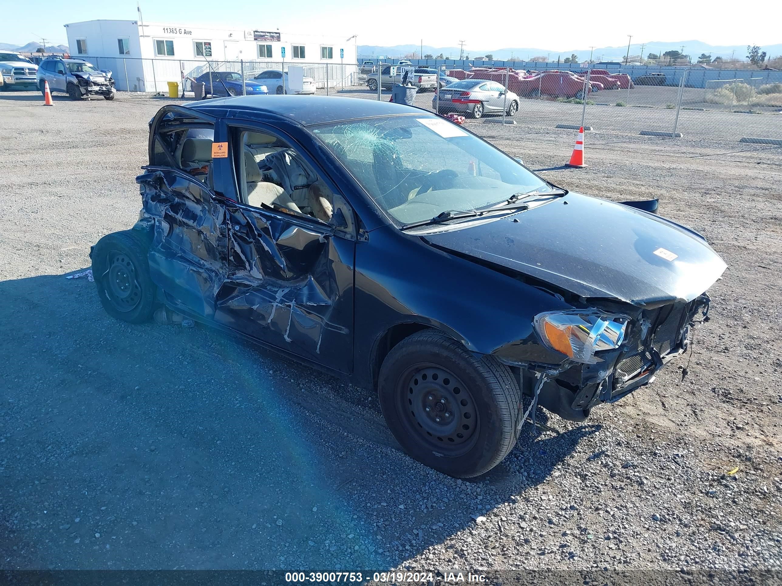 TOYOTA COROLLA 2007 jtdbr32e870104609