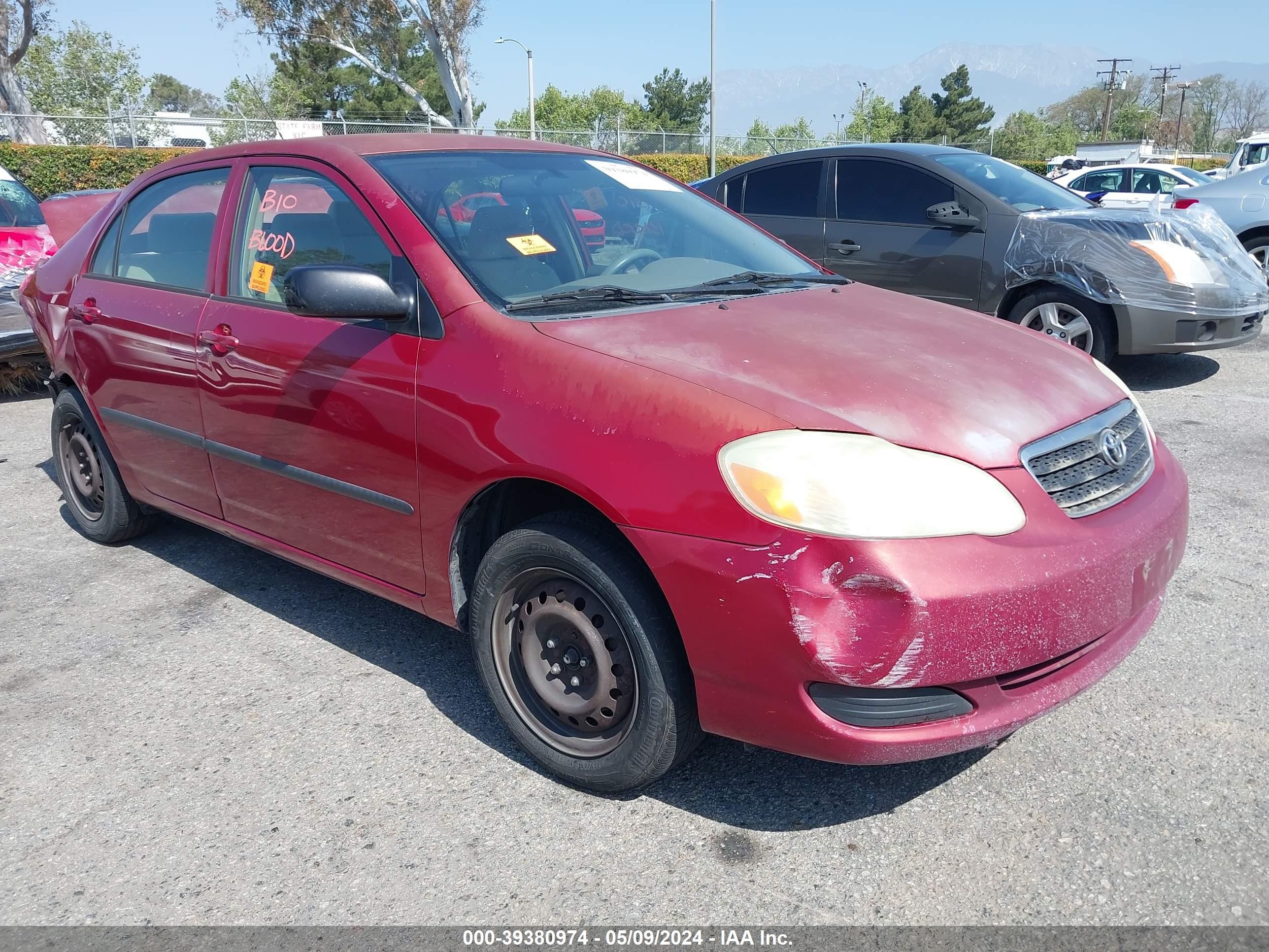 TOYOTA COROLLA 2006 jtdbr32e960073899