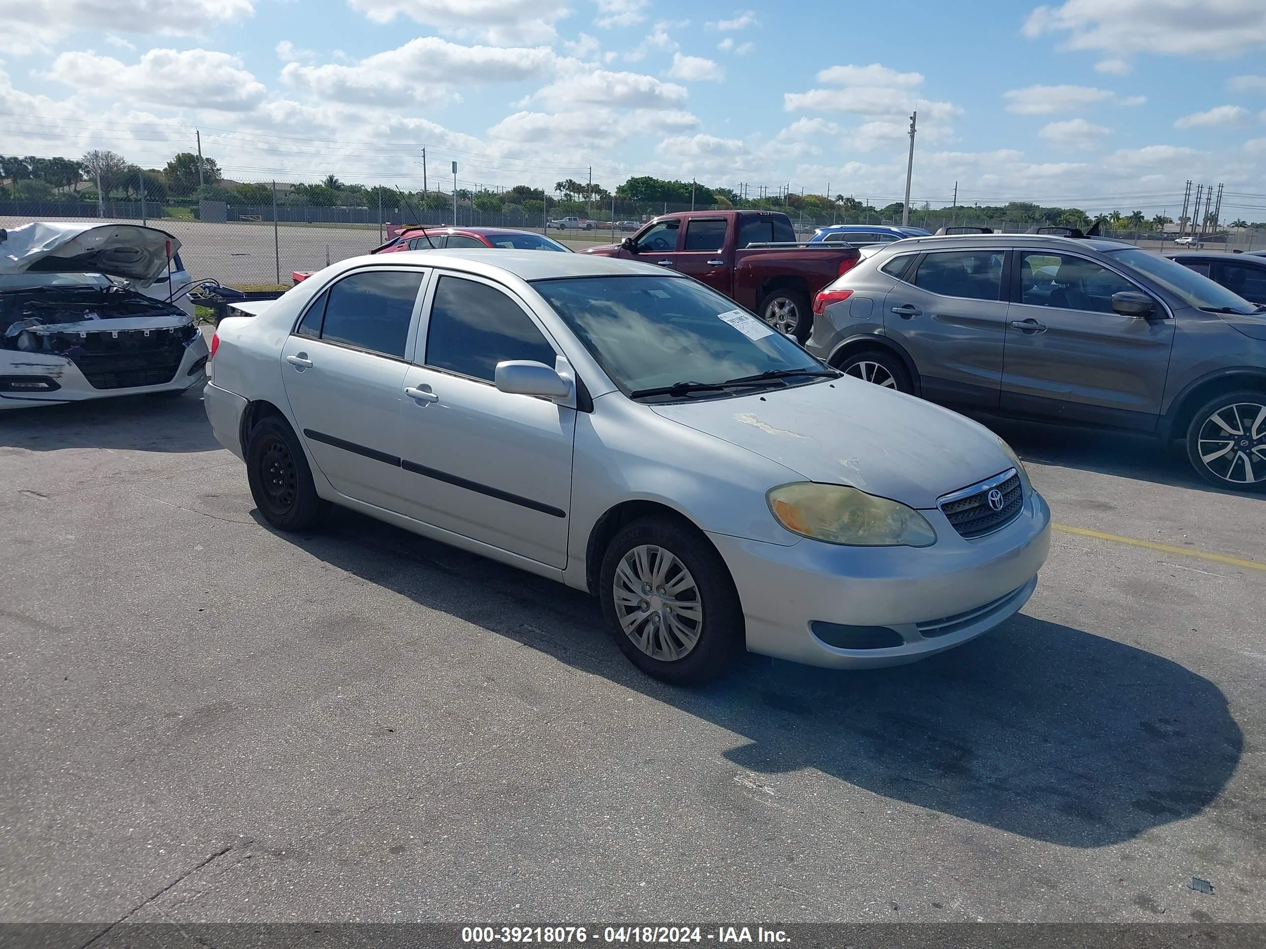 TOYOTA COROLLA 2007 jtdbr32e970100648