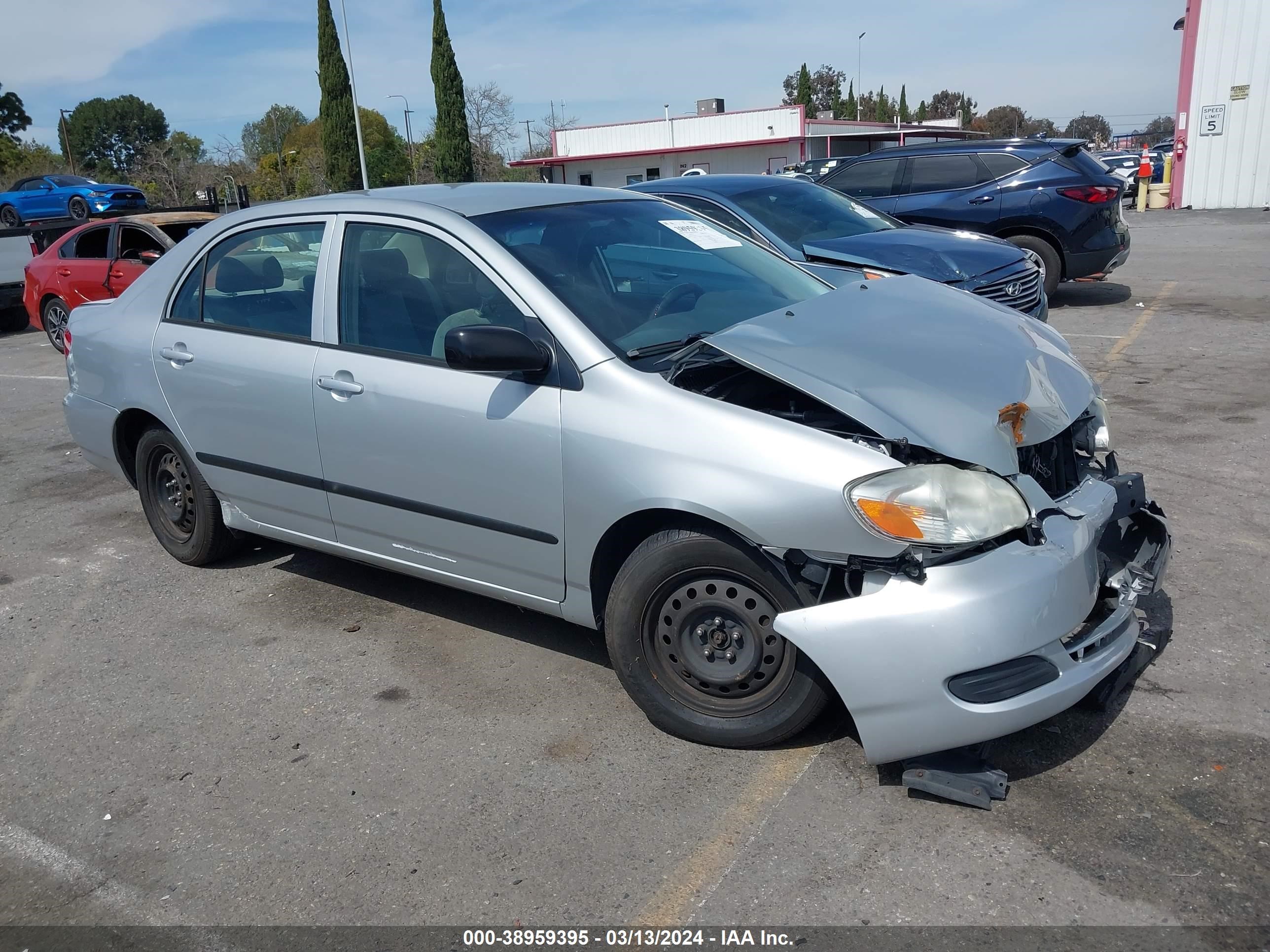 TOYOTA COROLLA 2007 jtdbr32e970105543