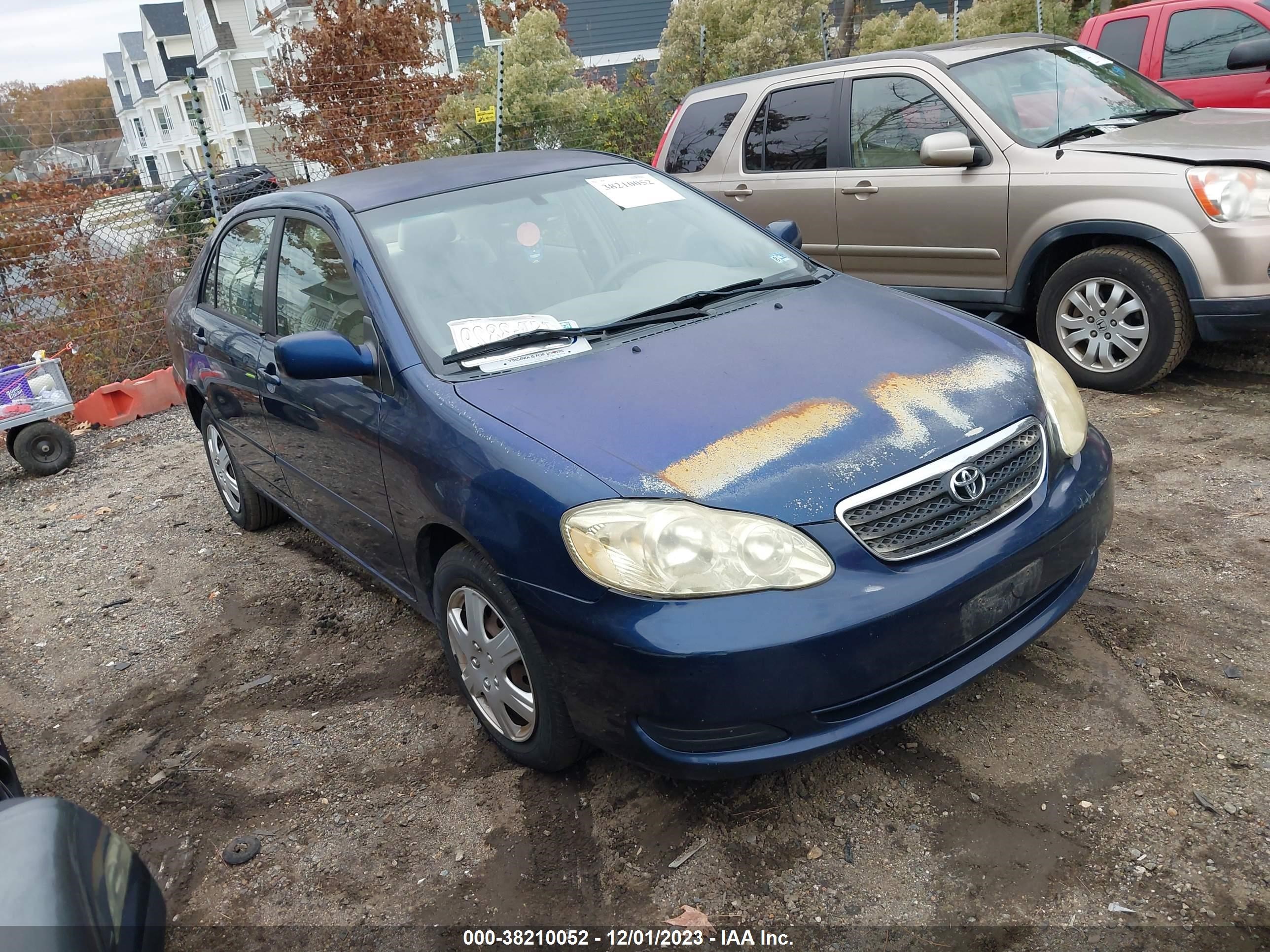 TOYOTA COROLLA 2007 jtdbr32e970107860