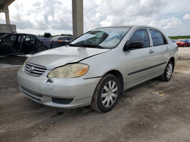 TOYOTA COROLLA CE 2003 jtdbr32ex30005395