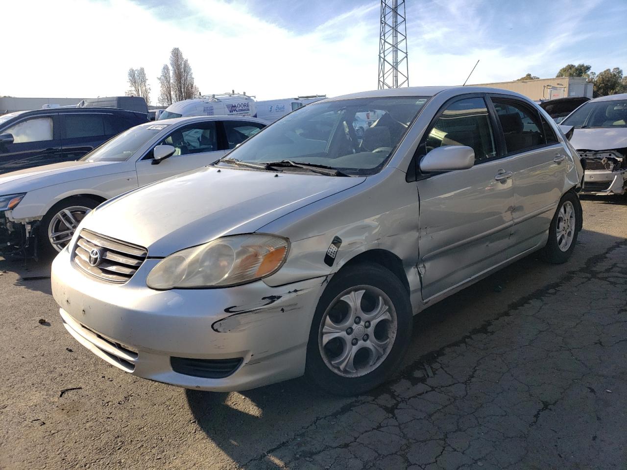 TOYOTA COROLLA 2003 jtdbr32ex32016000