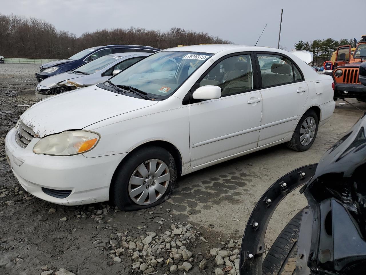 TOYOTA COROLLA 2004 jtdbr32ex42045238