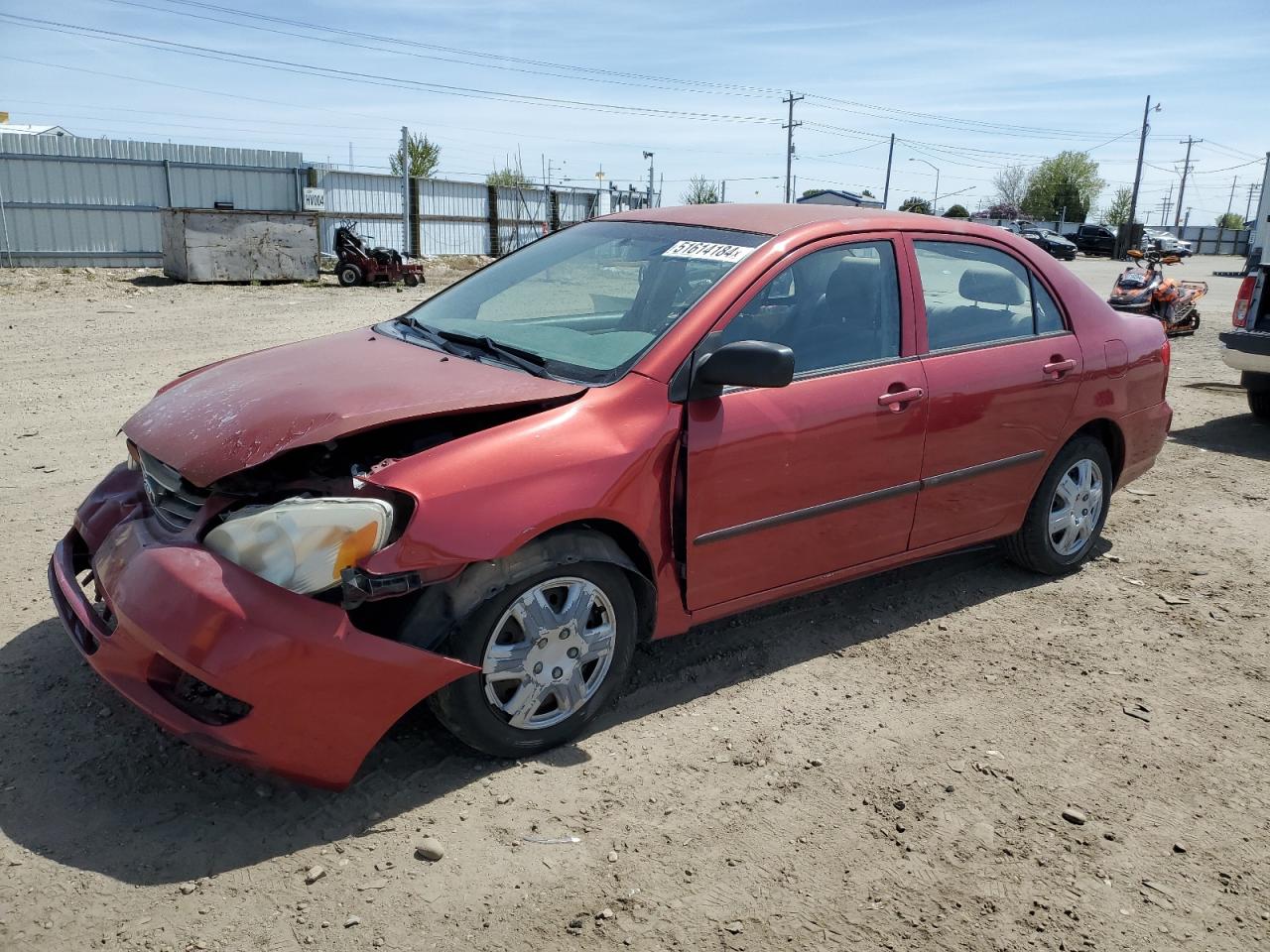 TOYOTA COROLLA 2004 jtdbr32ex42046129