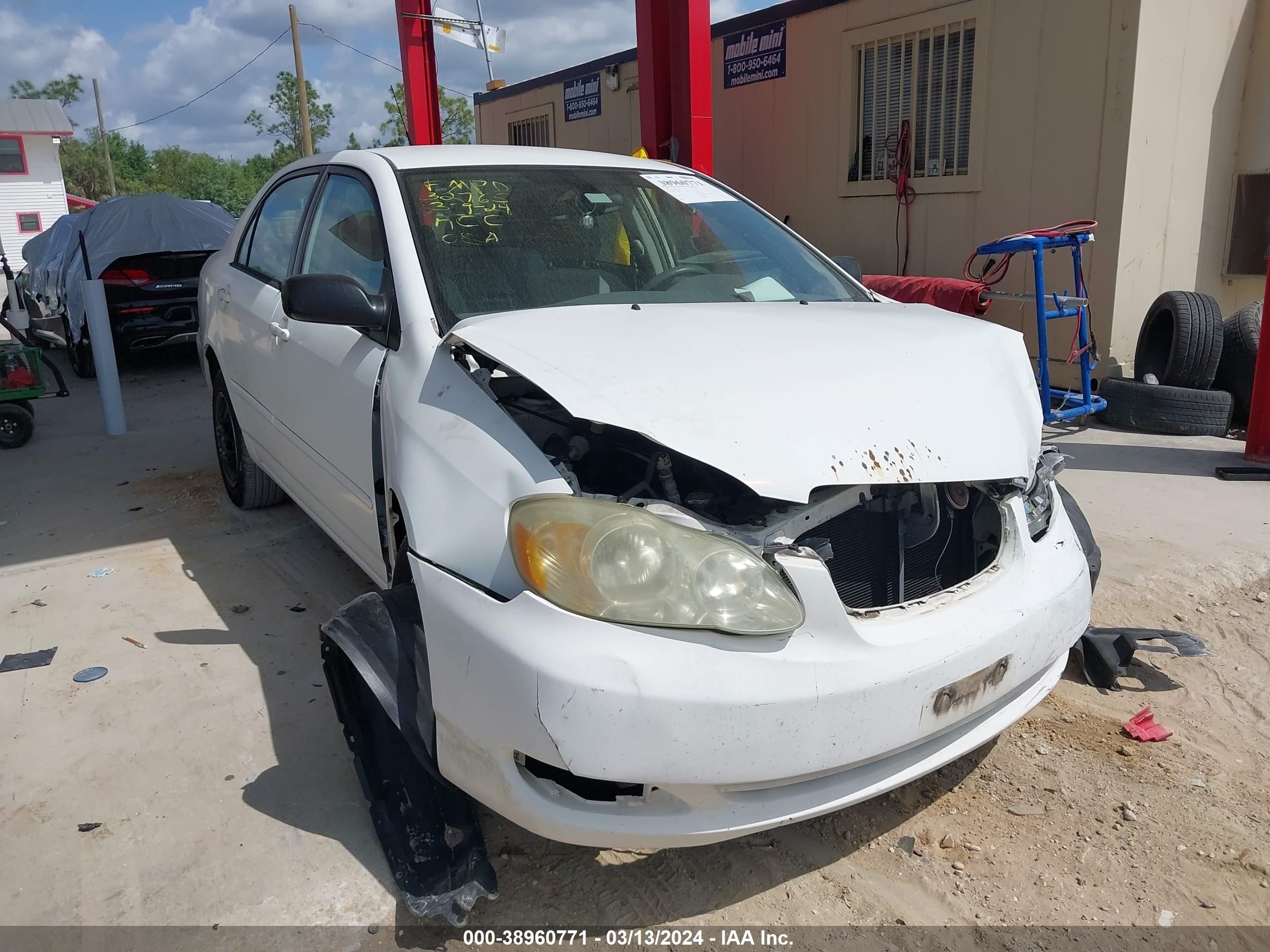 TOYOTA COROLLA 2005 jtdbr32ex52059111