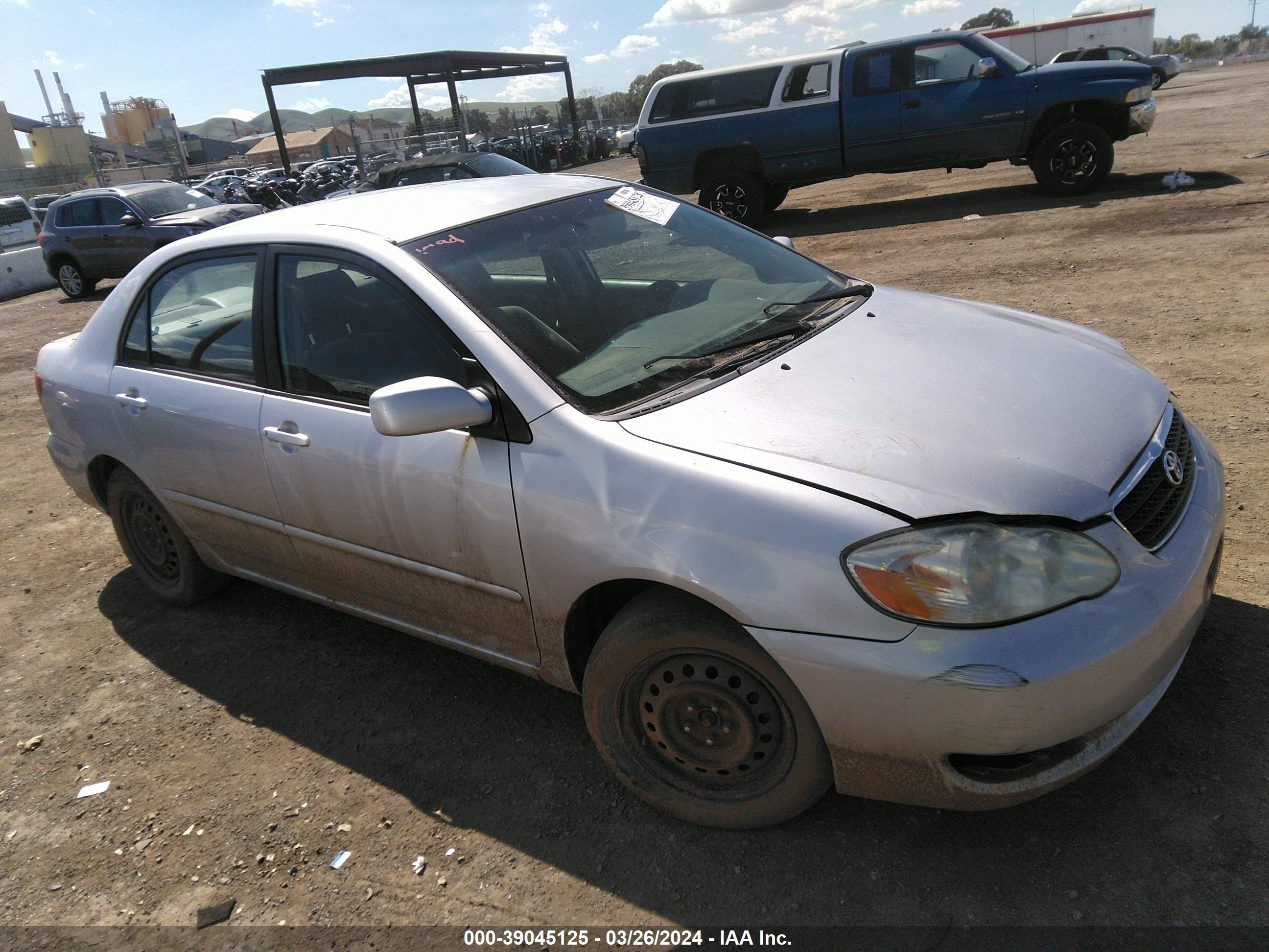 TOYOTA COROLLA 2005 jtdbr32ex52064552