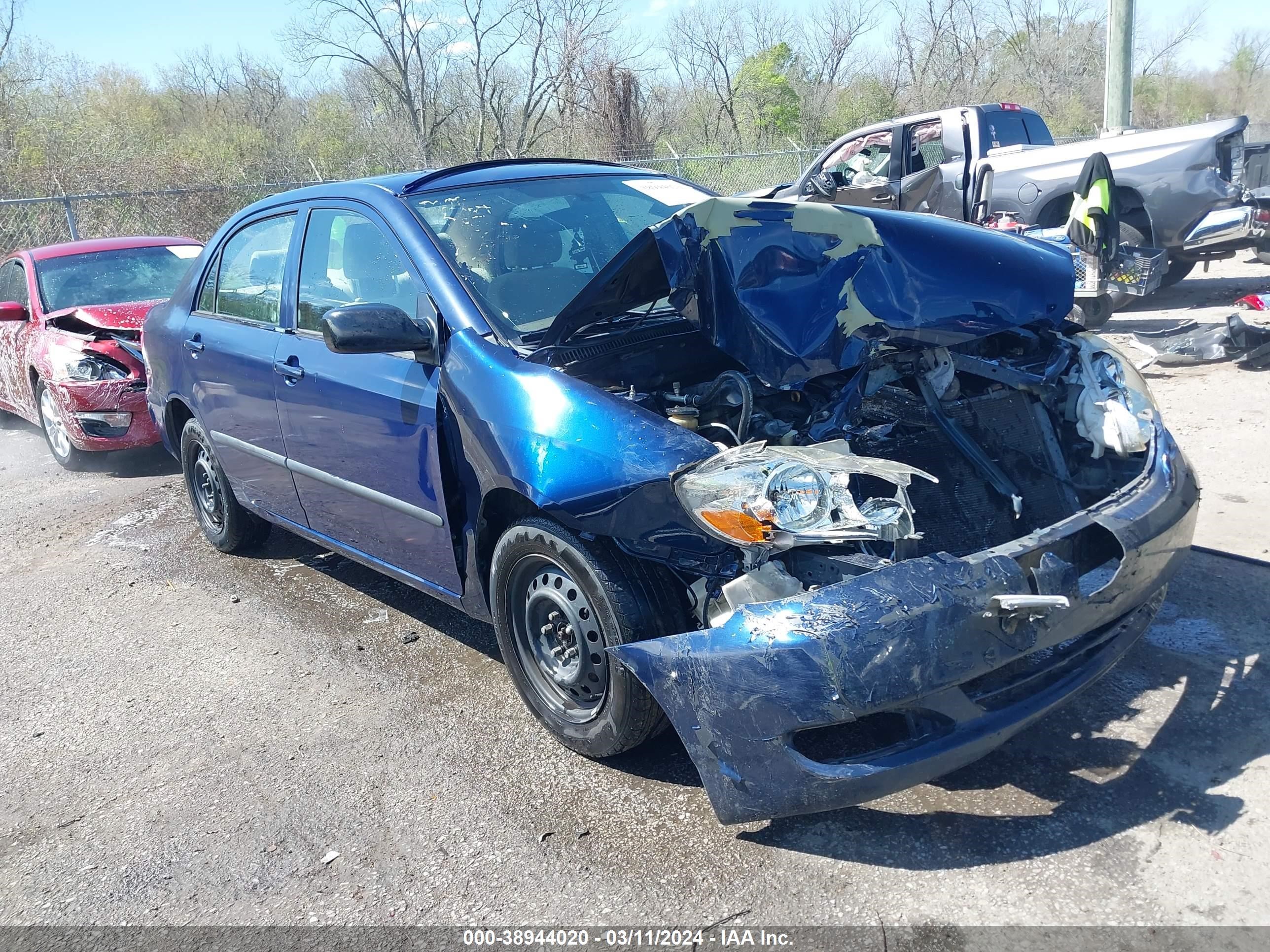 TOYOTA COROLLA 2006 jtdbr32ex60065228