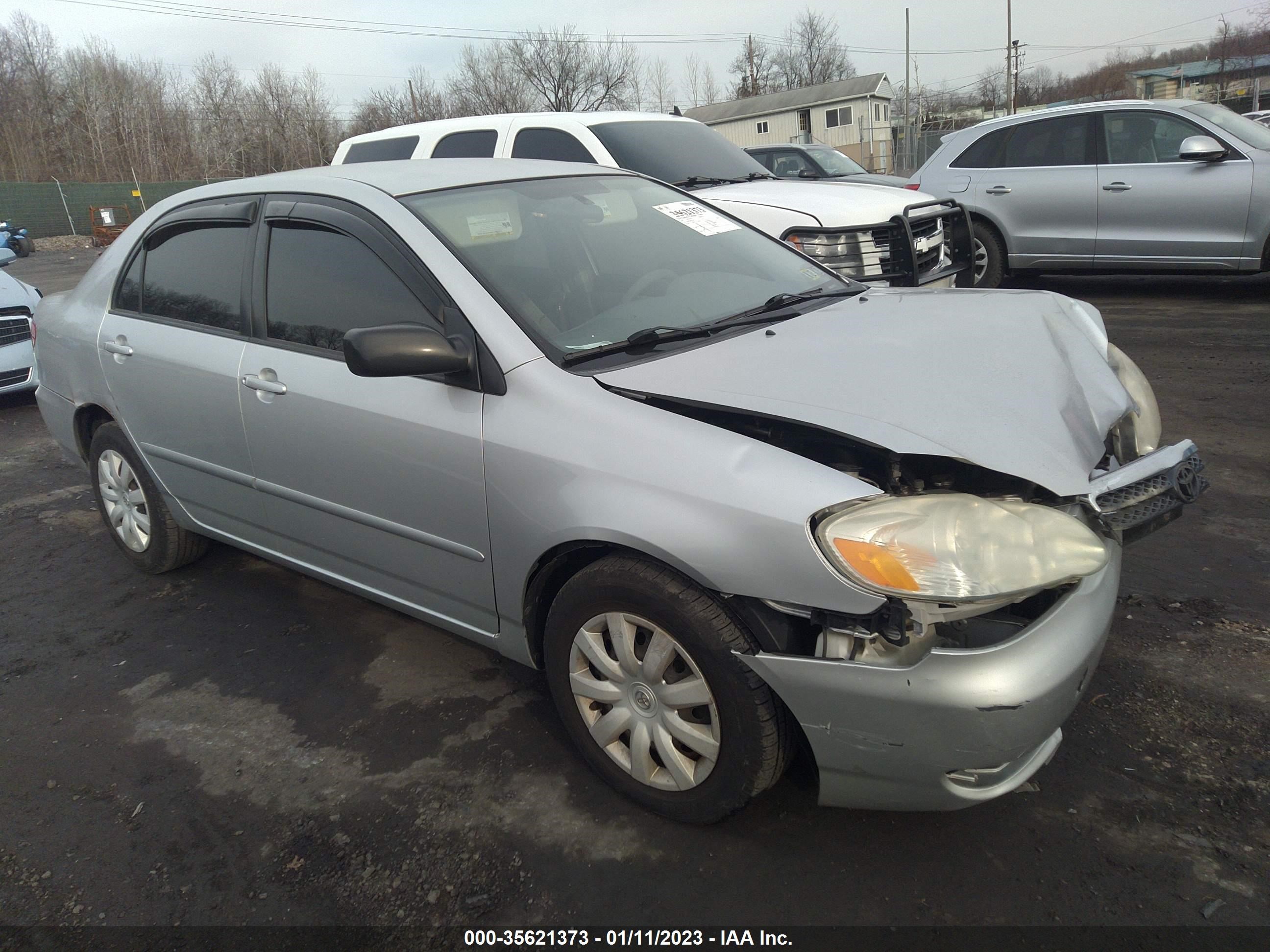 TOYOTA COROLLA 2007 jtdbr32ex70101713