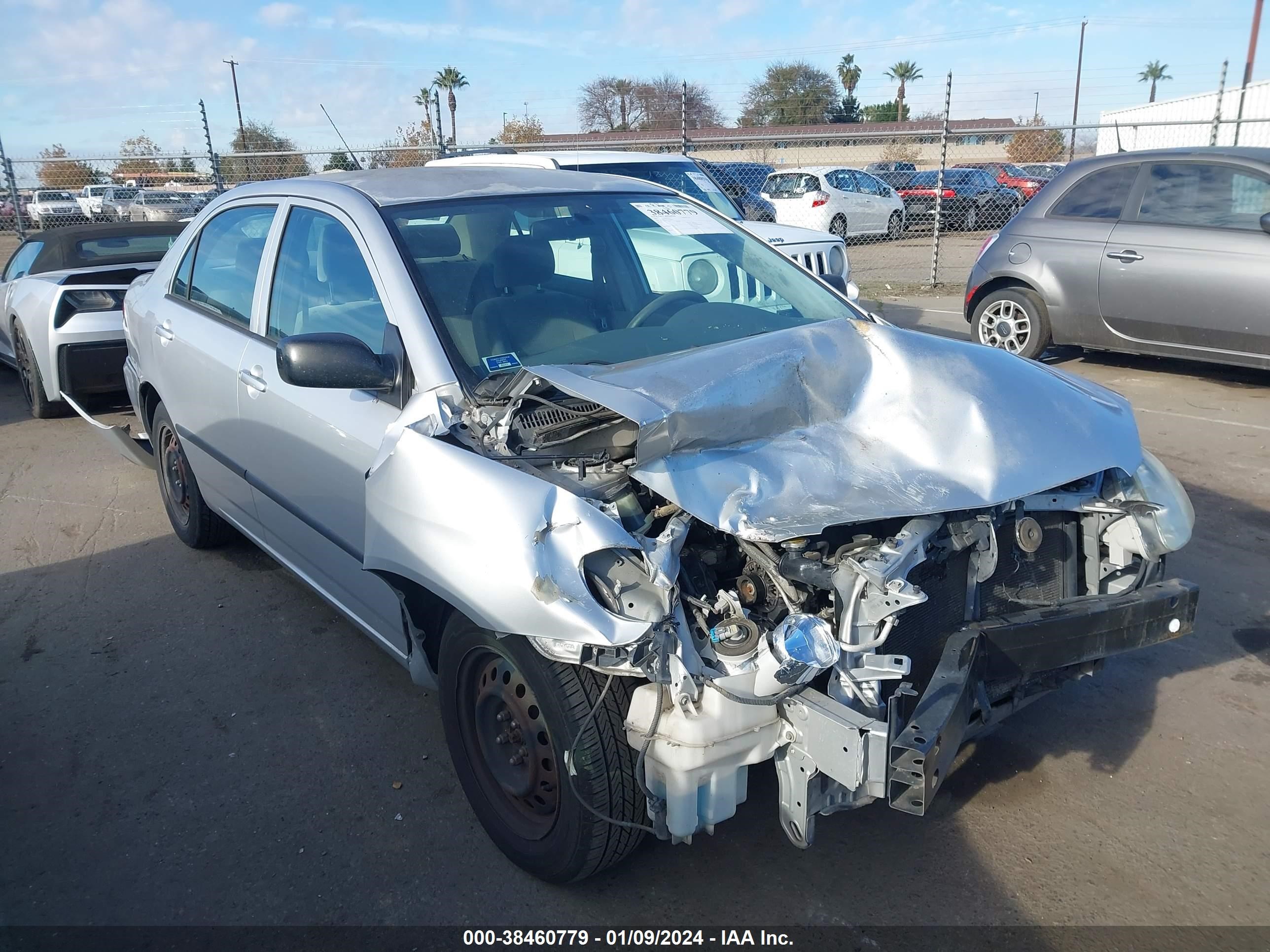 TOYOTA COROLLA 2007 jtdbr32ex70102022