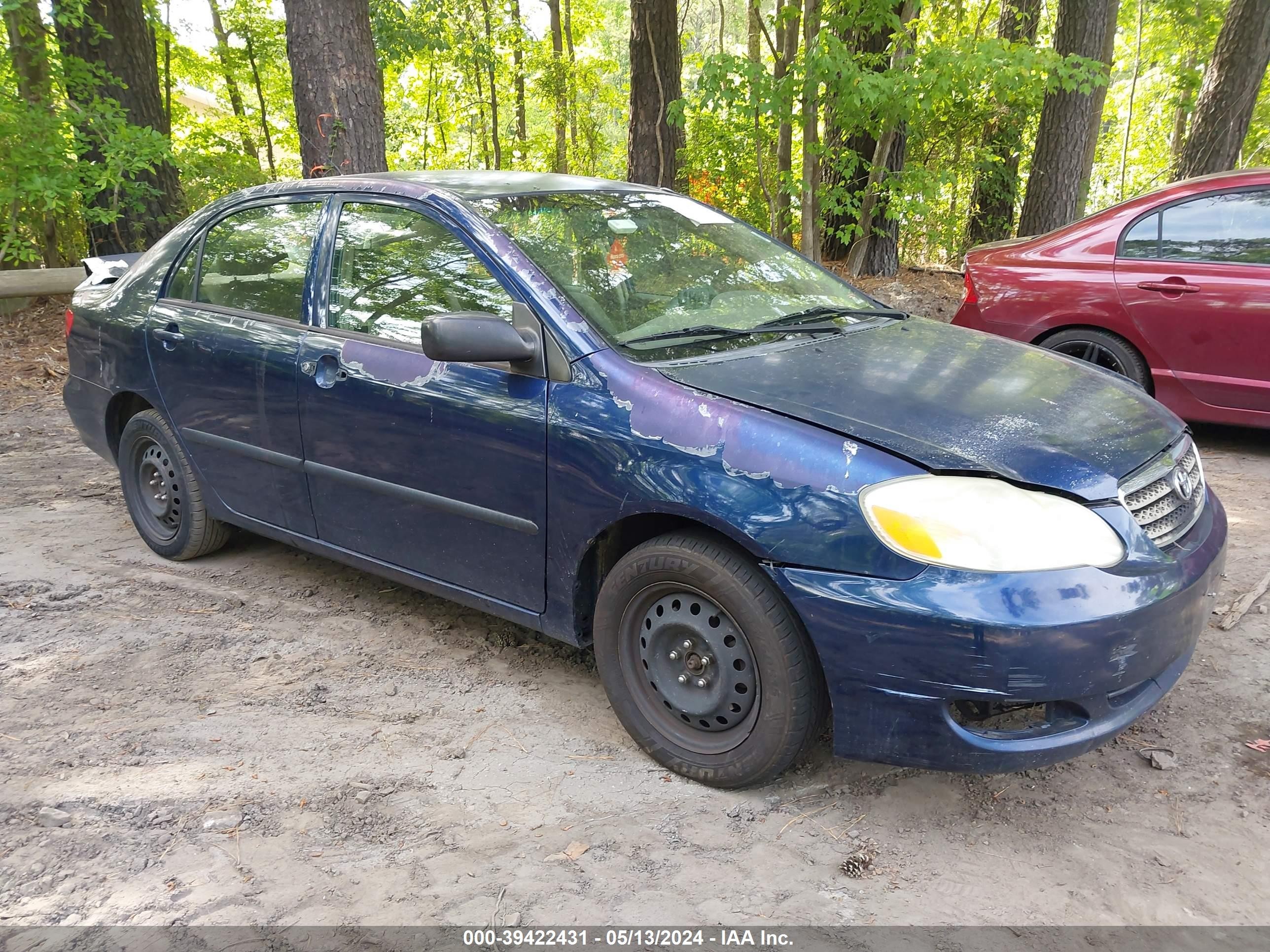 TOYOTA COROLLA 2007 jtdbr32ex70134114