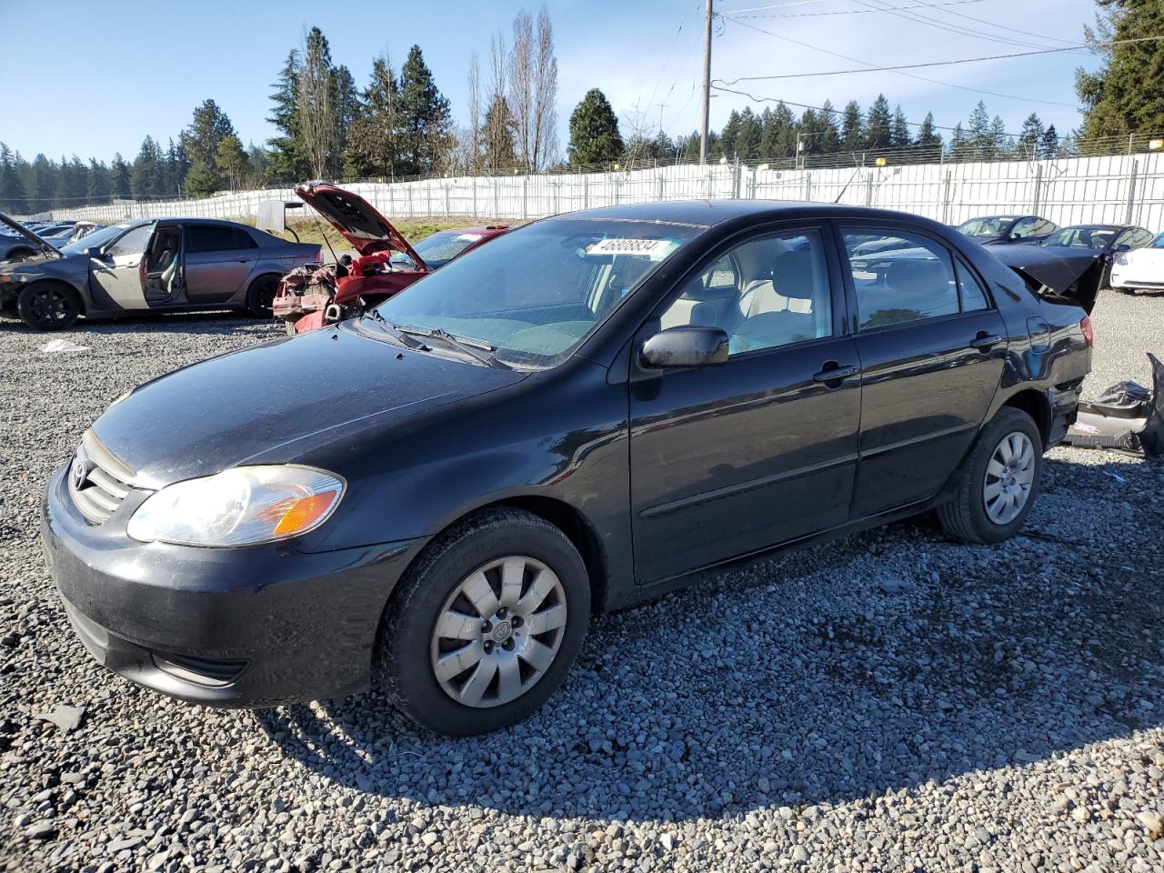 TOYOTA COROLLA 2003 jtdbr38e432009714