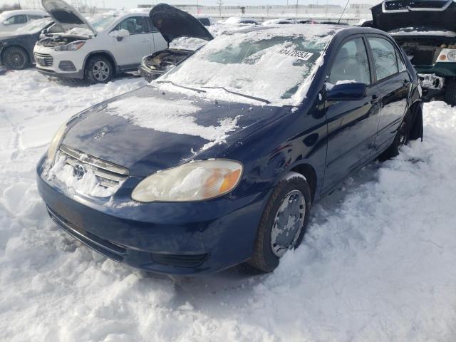 TOYOTA COROLLA 2004 jtdbr38e540052083