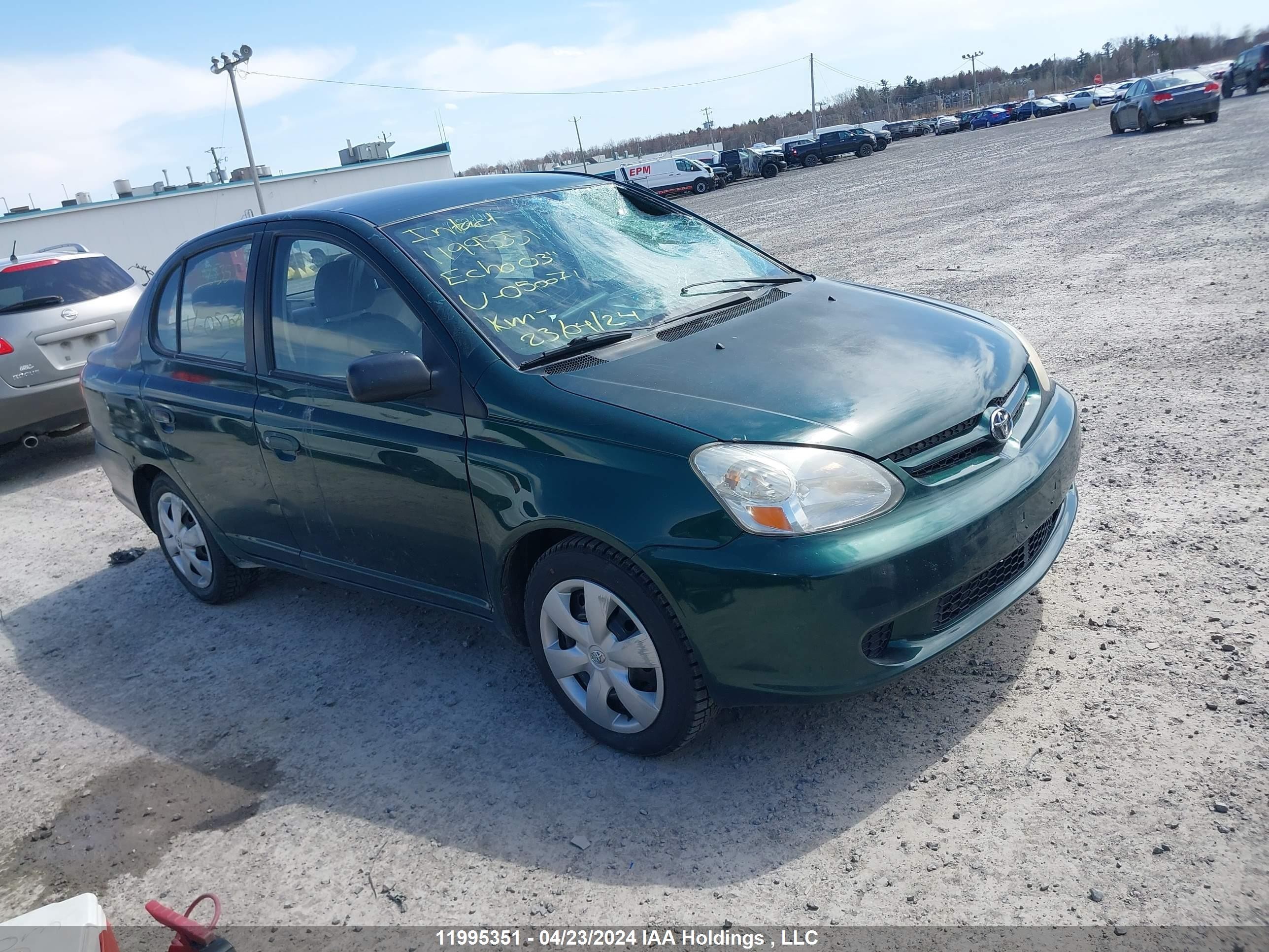 TOYOTA ECHO 2003 jtdbt123135050071