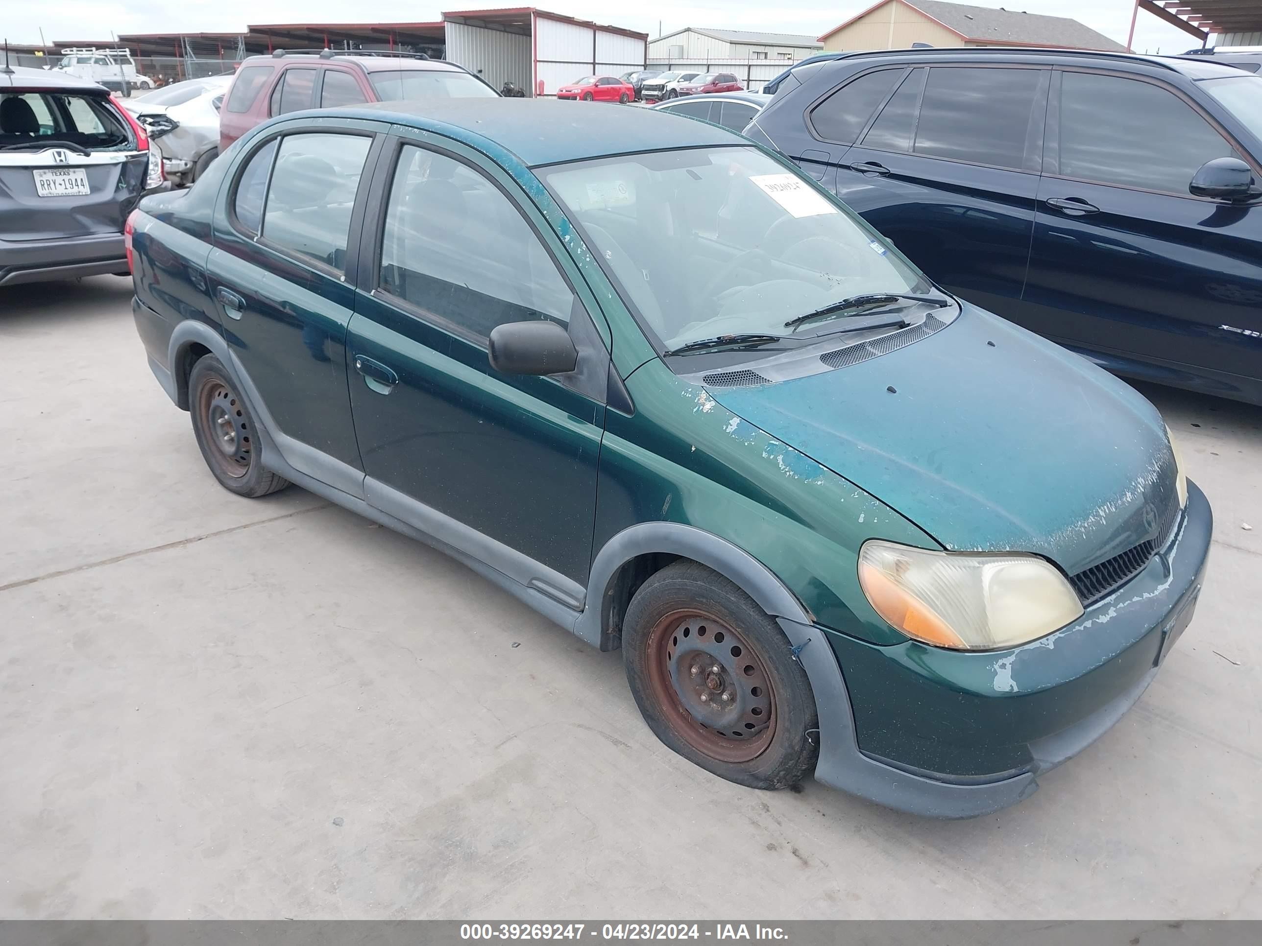 TOYOTA ECHO 2001 jtdbt123210140758