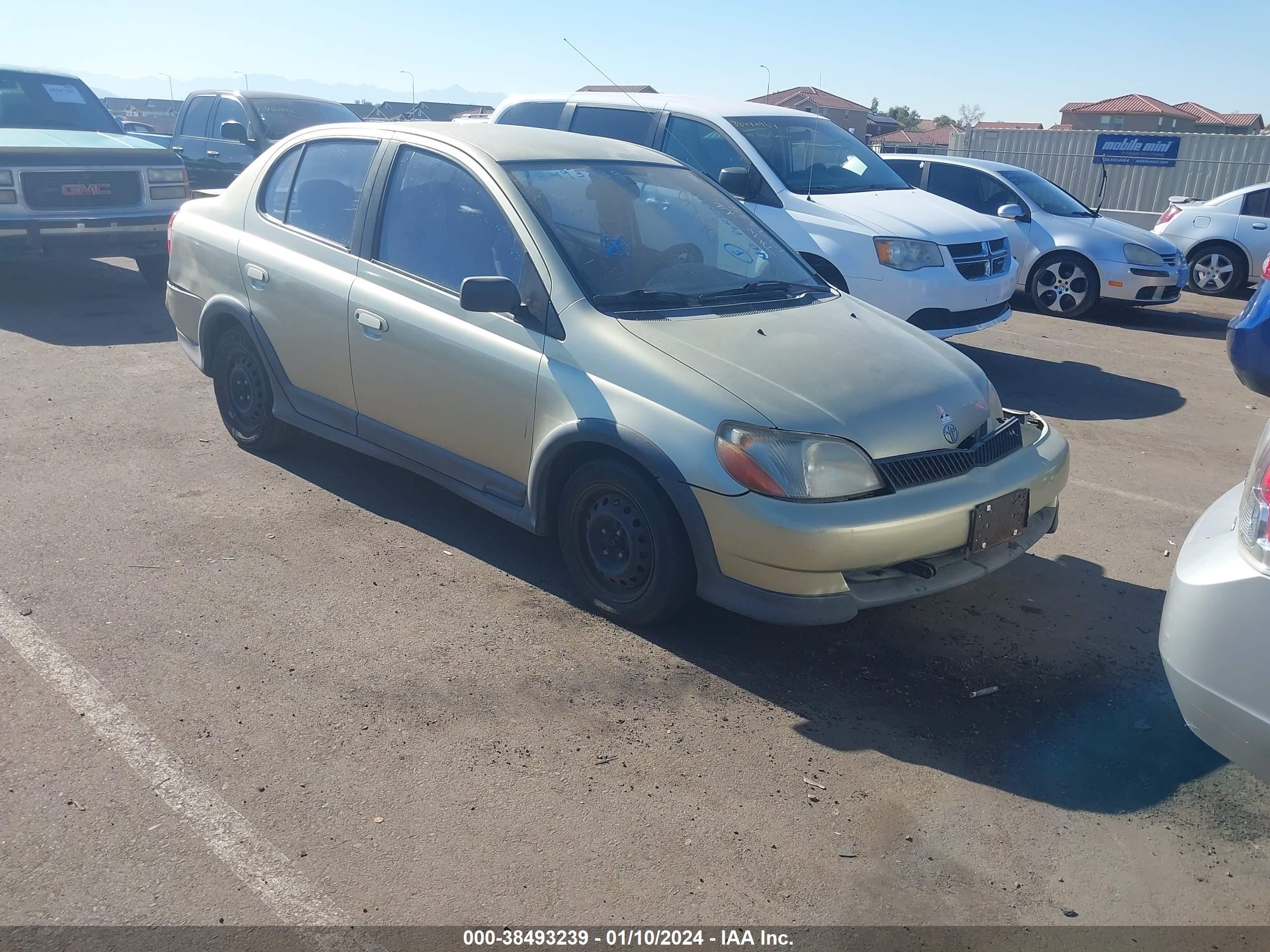 TOYOTA ECHO 2001 jtdbt123510199335