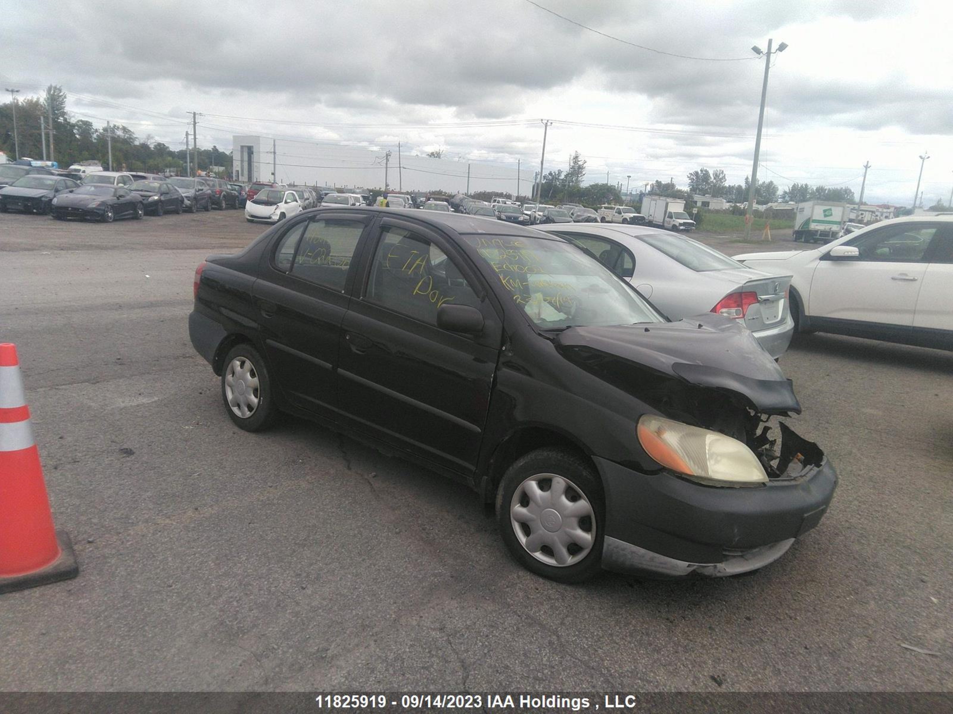 TOYOTA ECHO 2002 jtdbt123725022256