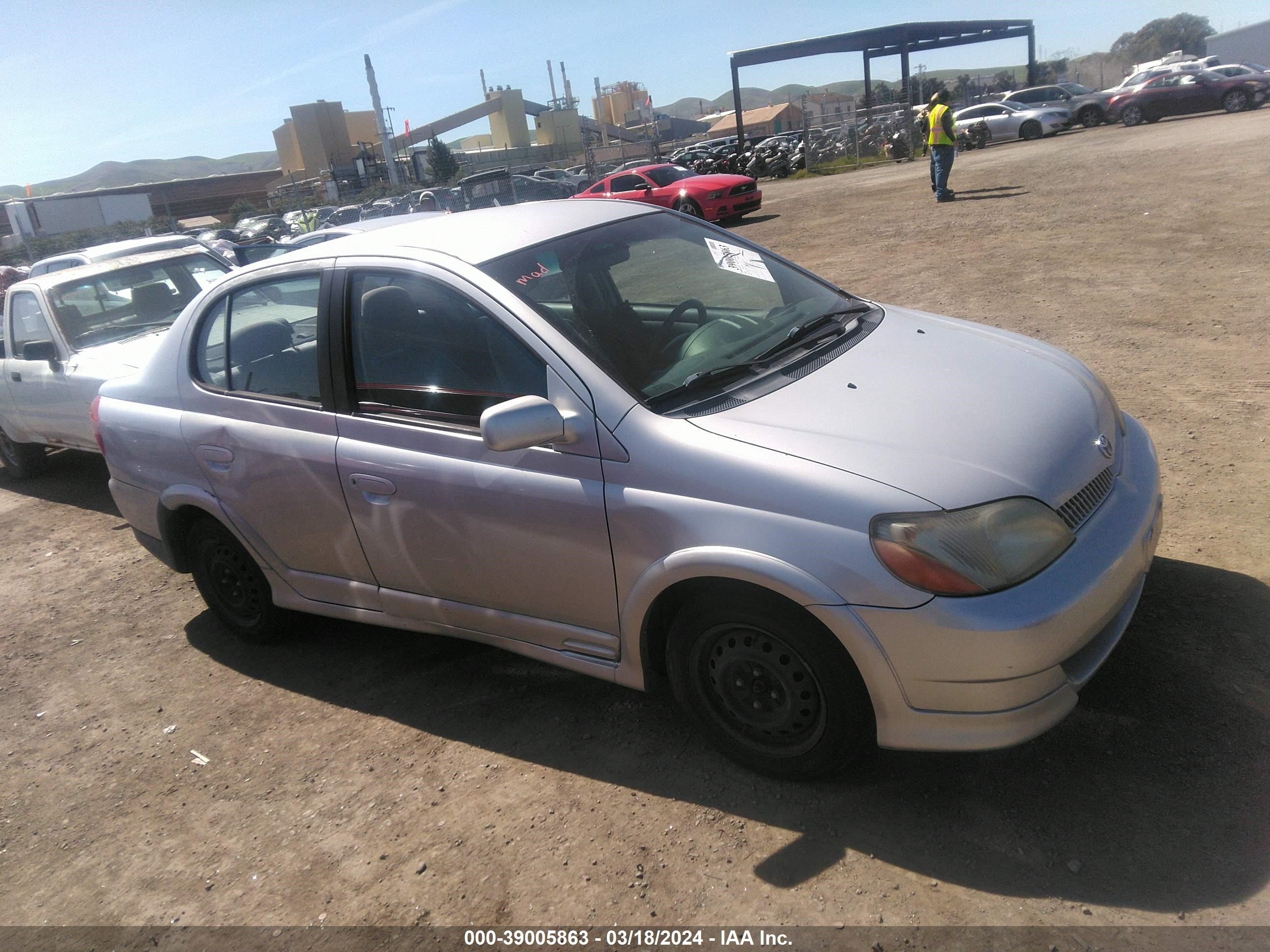 TOYOTA ECHO 2000 jtdbt1239y0077846