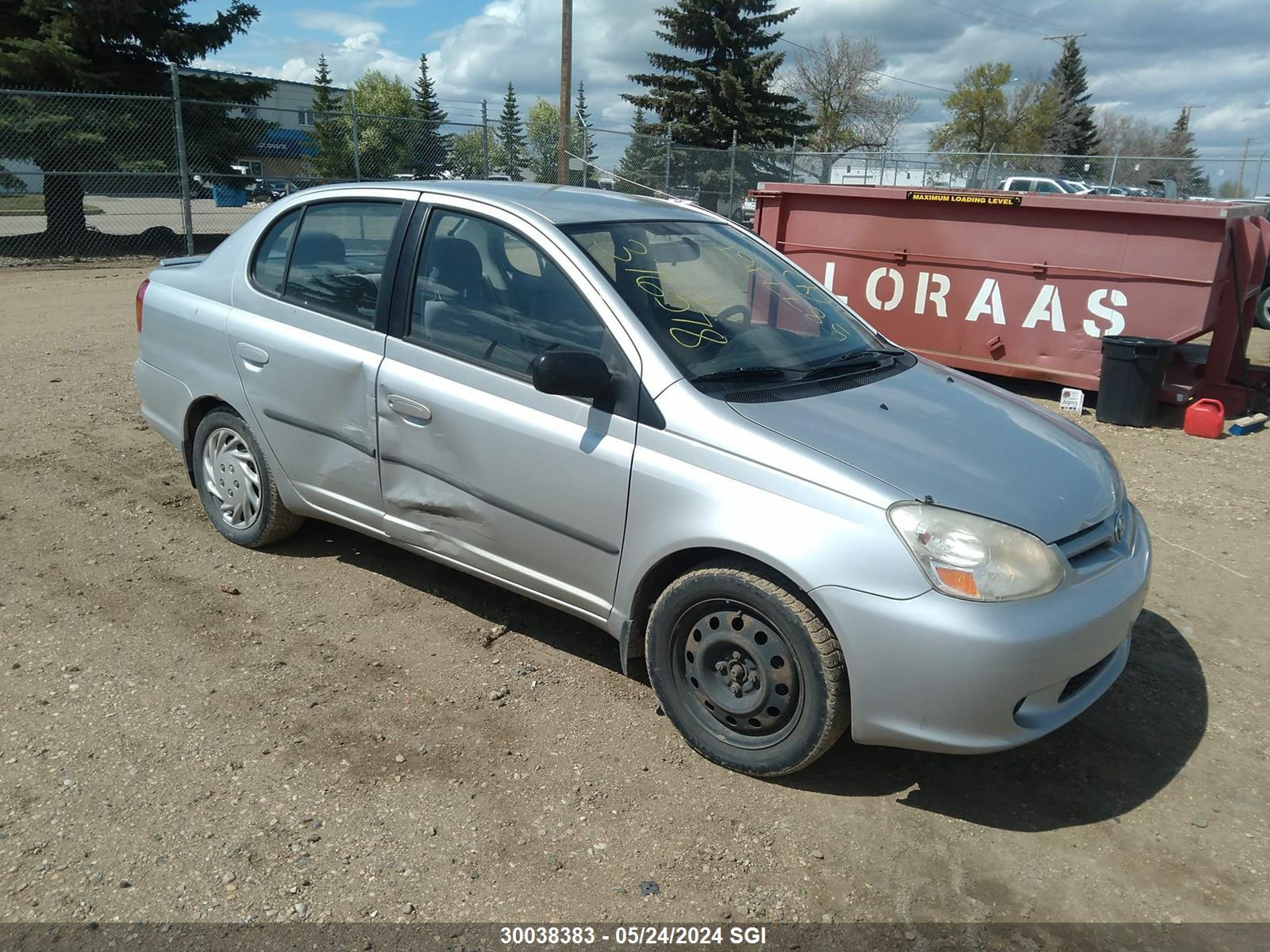 TOYOTA ECHO 2005 jtdbt123x50376578