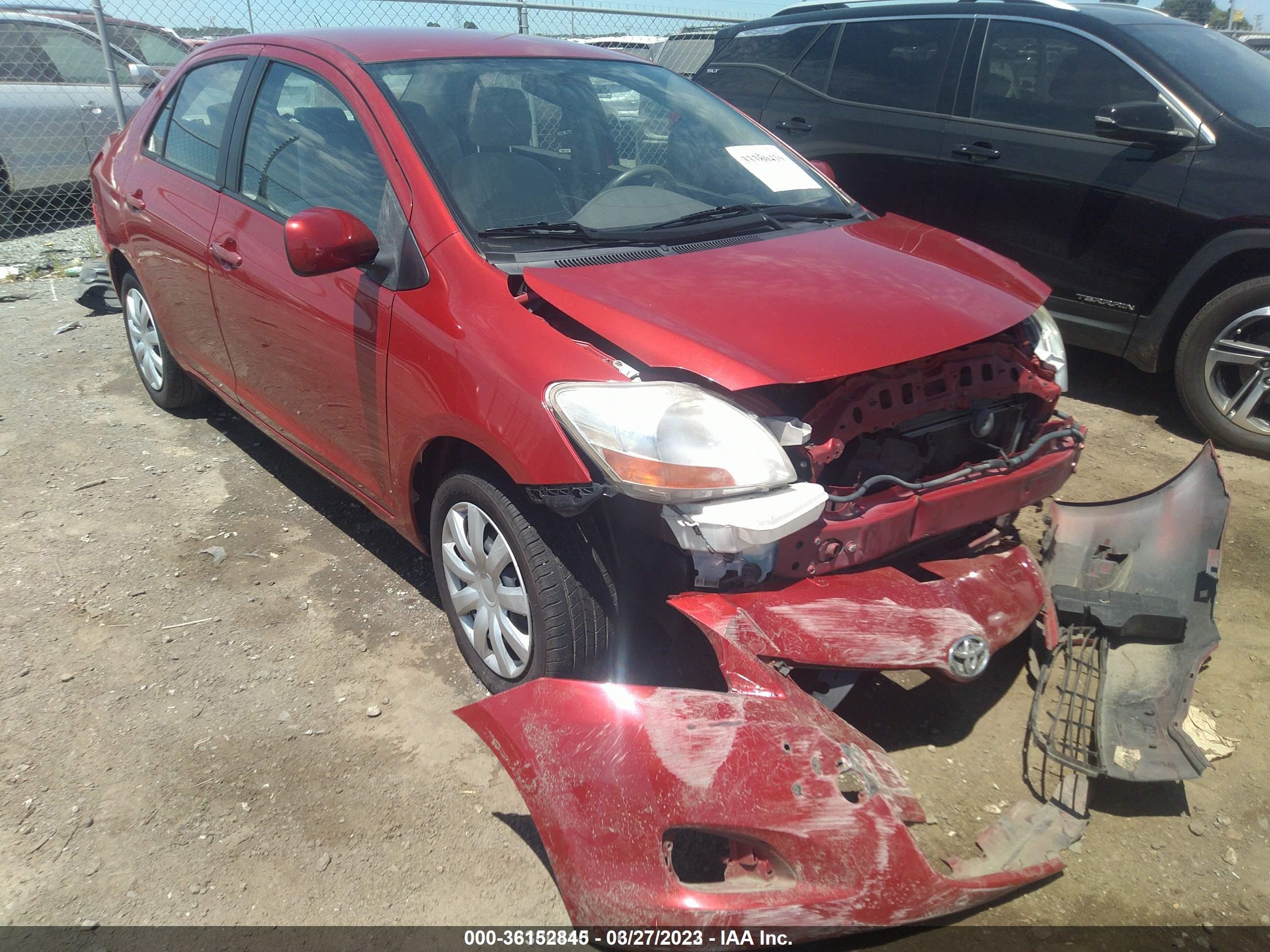 TOYOTA YARIS 2010 jtdbt4k30a1359861