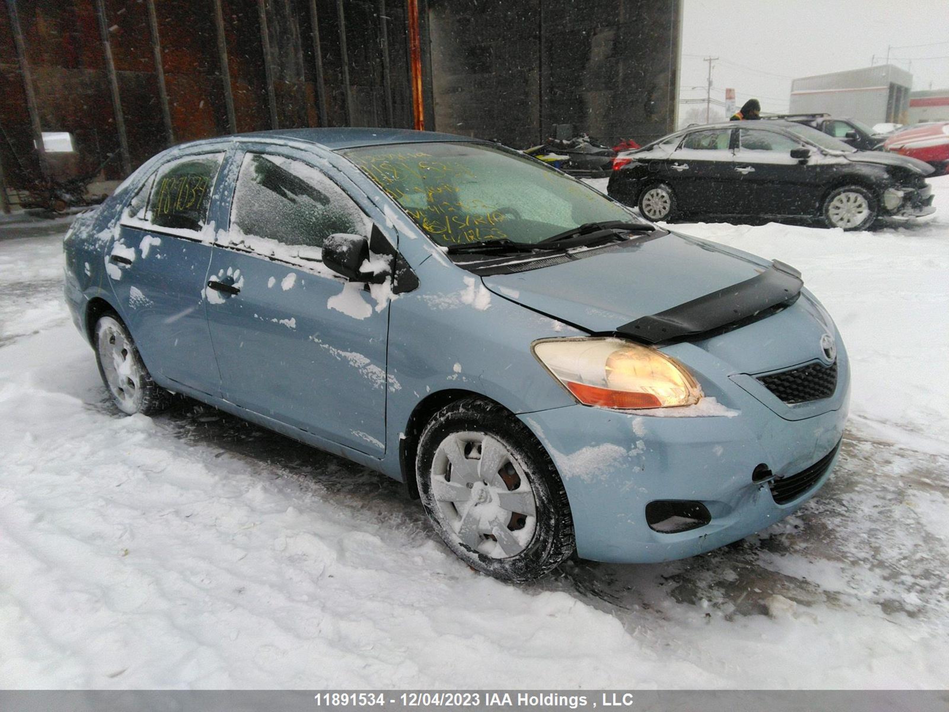 TOYOTA YARIS 2011 jtdbt4k30b1412902