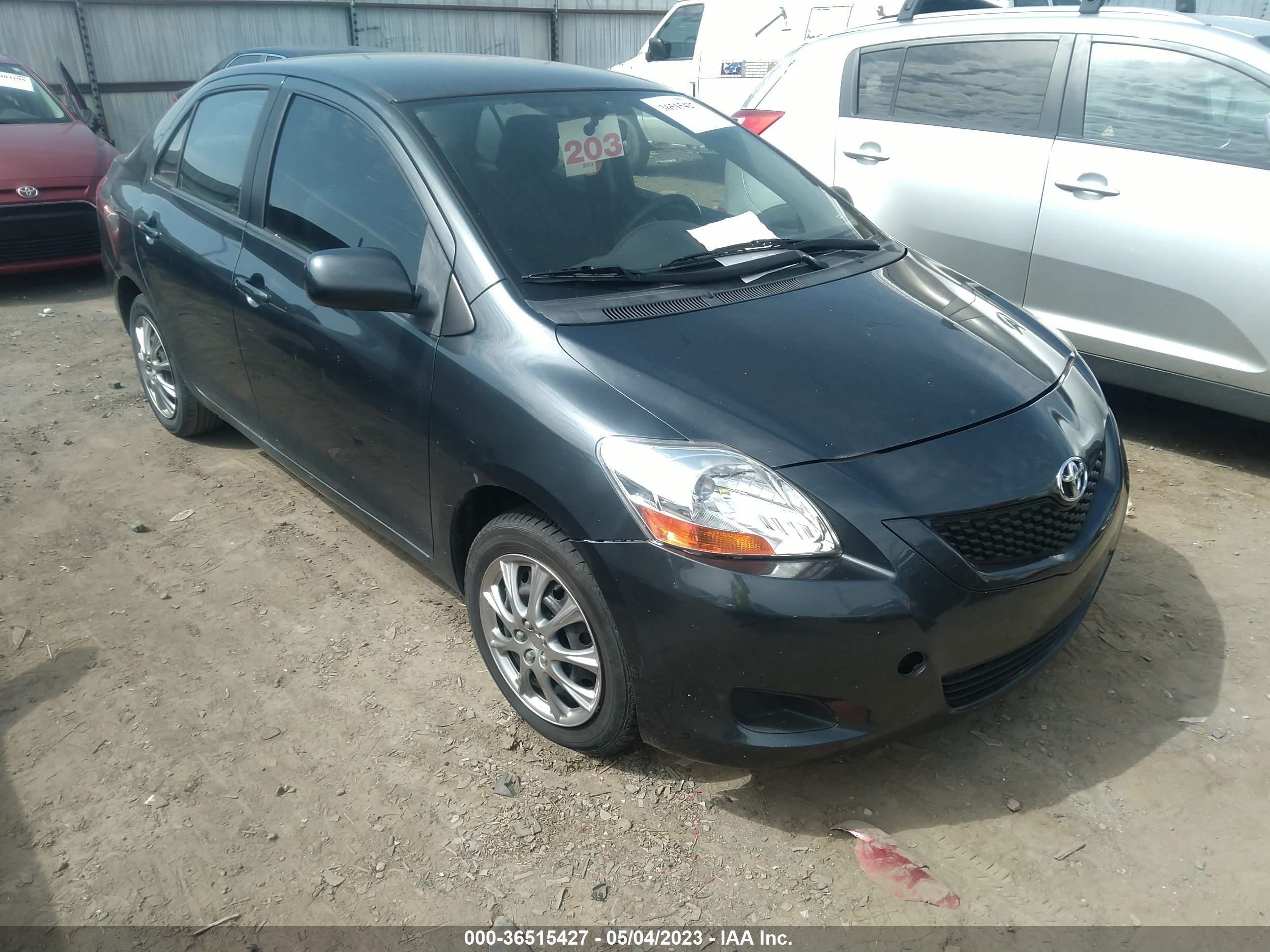 TOYOTA YARIS 2011 jtdbt4k31b1398329