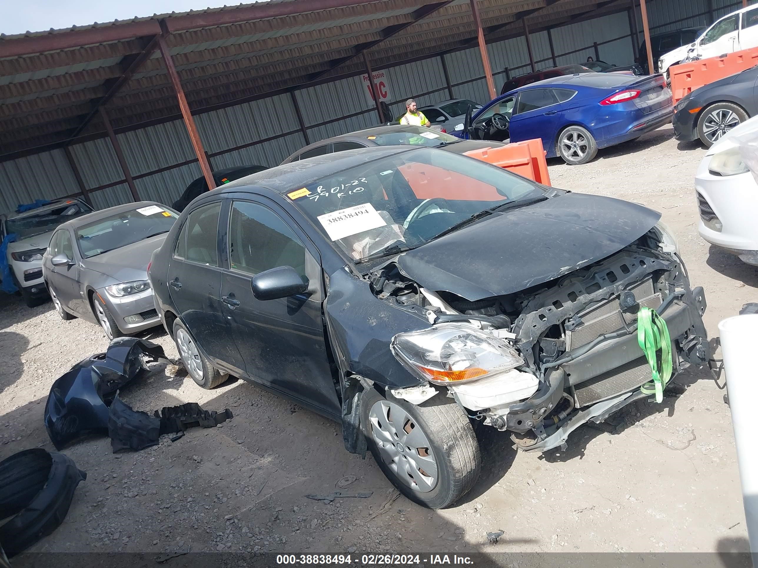 TOYOTA YARIS 2010 jtdbt4k32a1393753