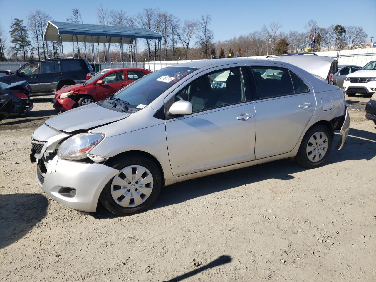 TOYOTA YARIS 2012 jtdbt4k32cl027976