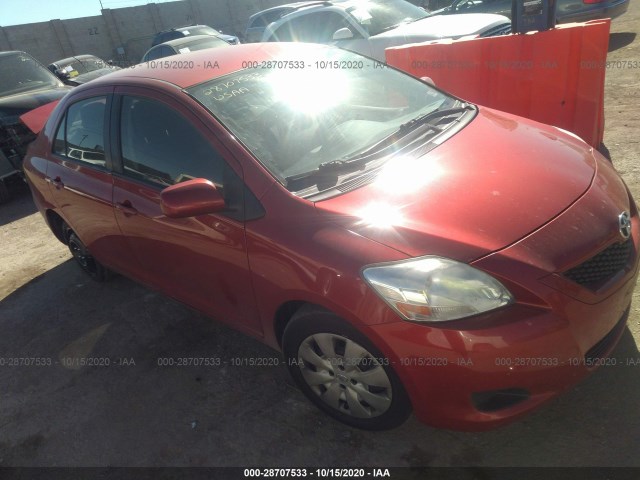 TOYOTA YARIS 2012 jtdbt4k32cl037925