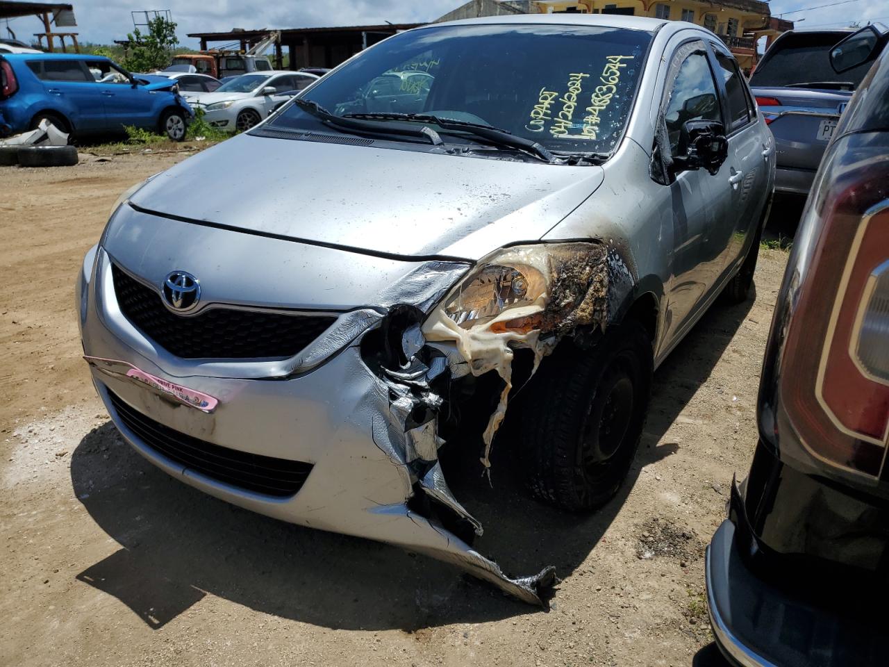 TOYOTA YARIS 2010 jtdbt4k35a1377661