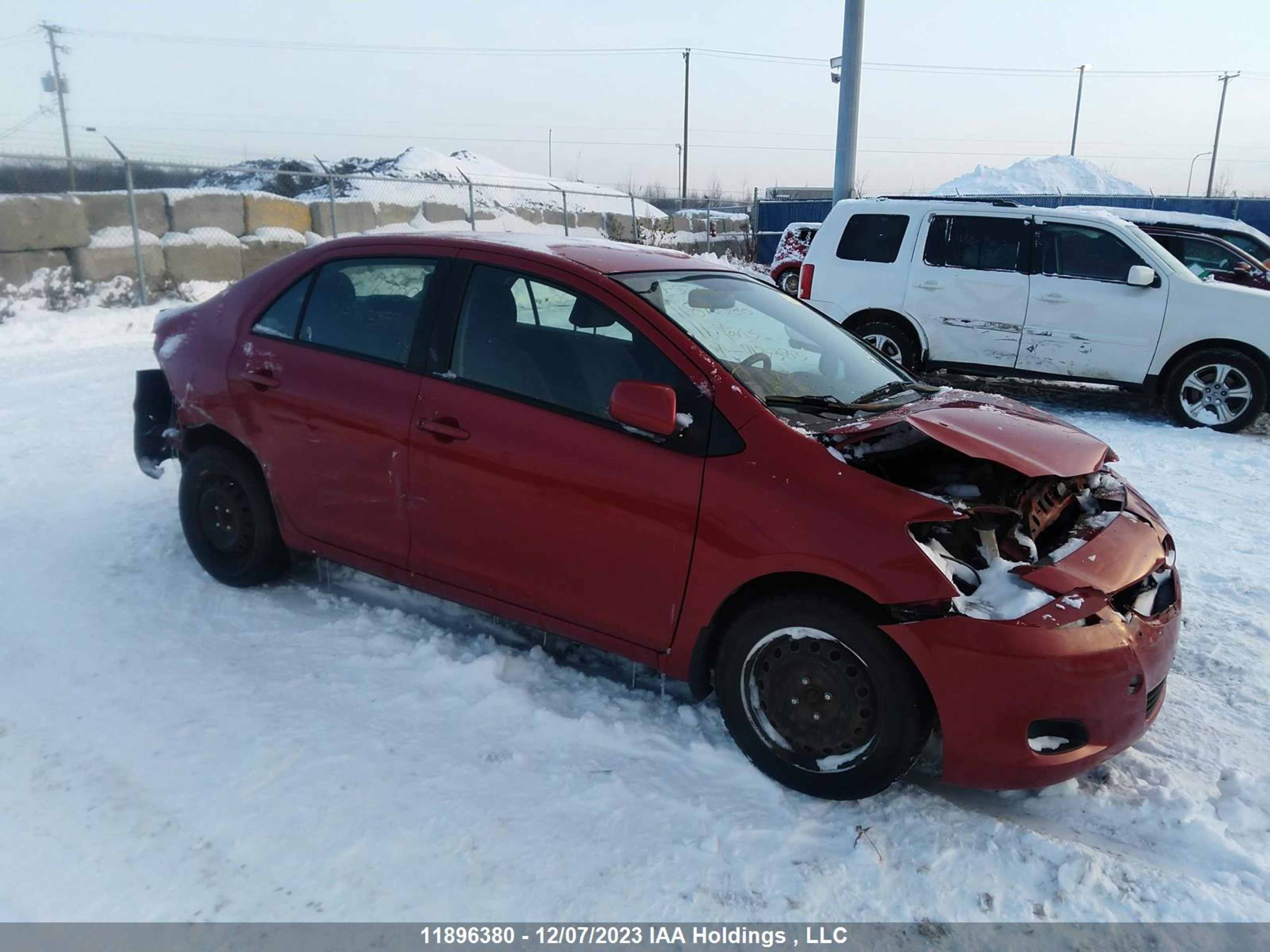 TOYOTA YARIS 2011 jtdbt4k37b1413383