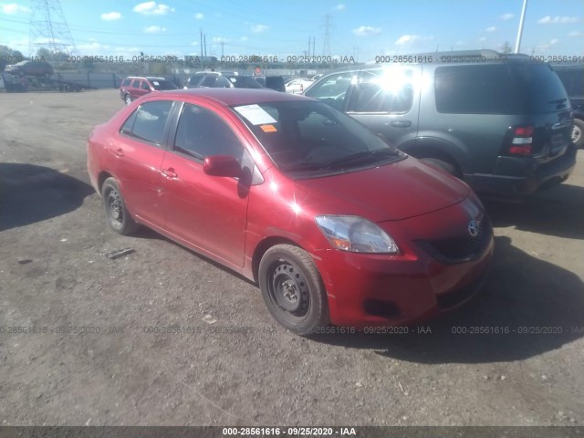 TOYOTA YARIS 2012 jtdbt4k38cl038450