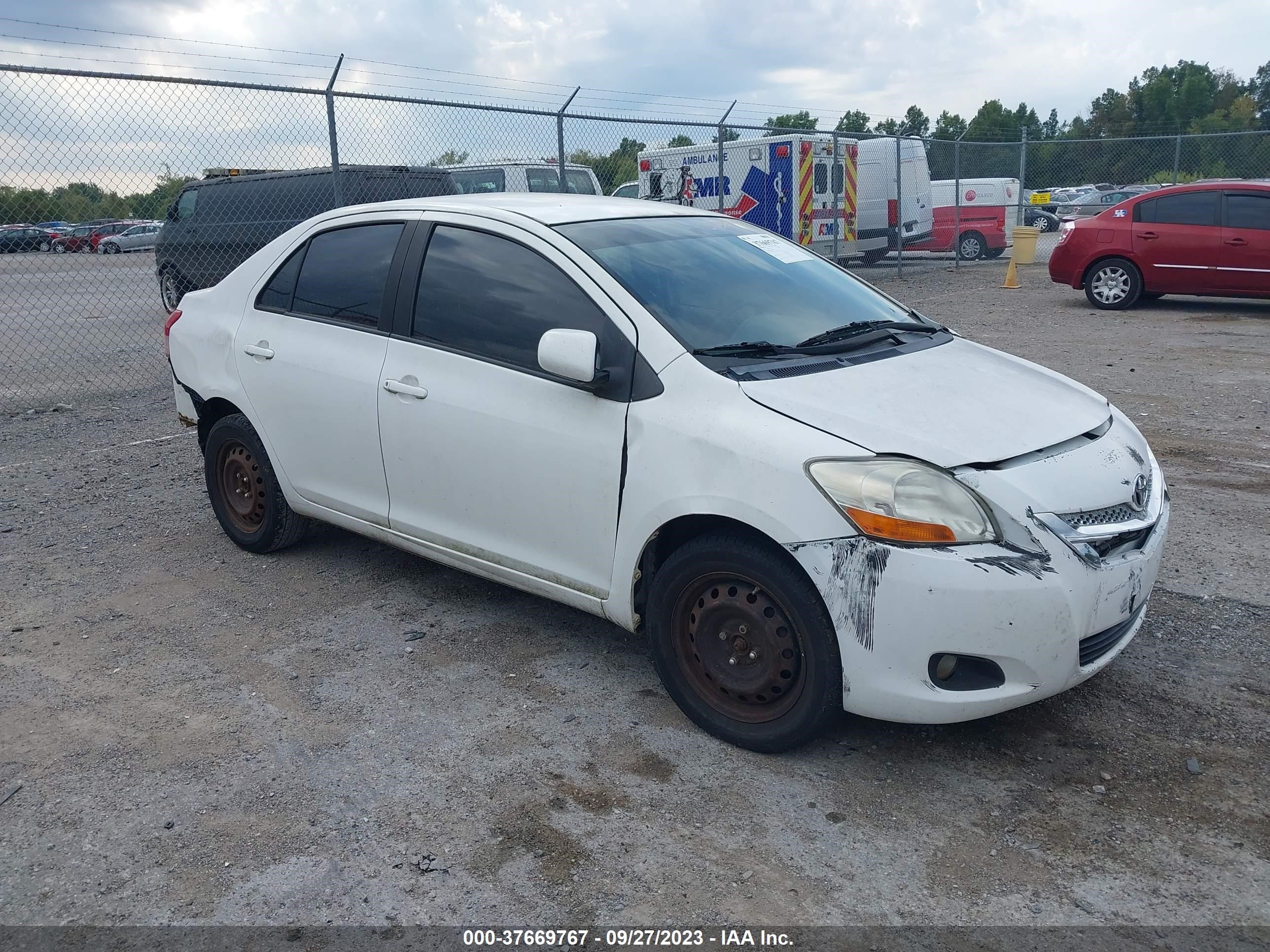 TOYOTA YARIS 2010 jtdbt4k3xa4063695