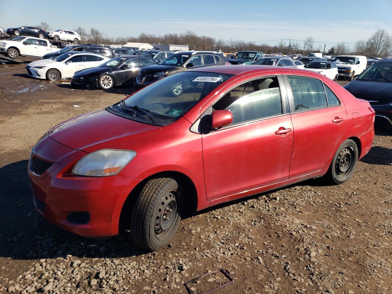 TOYOTA YARIS 2012 jtdbt4k3xcl037610