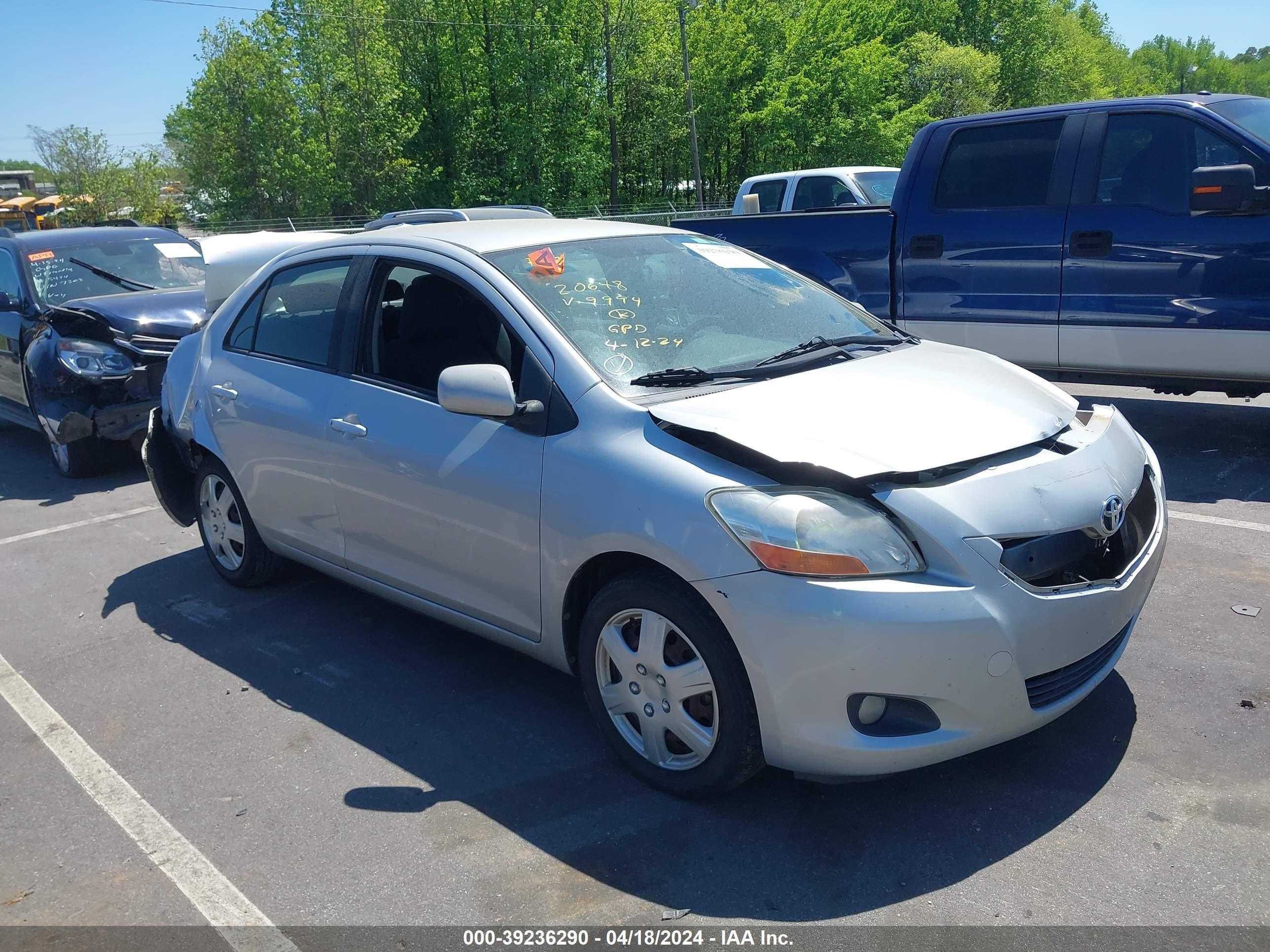 TOYOTA YARIS 2009 jtdbt903191319994