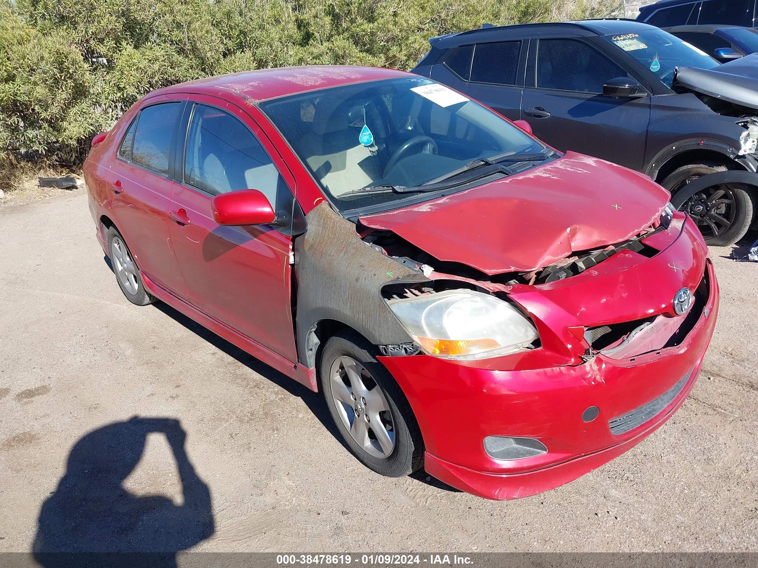 TOYOTA YARIS 2007 jtdbt903271096619