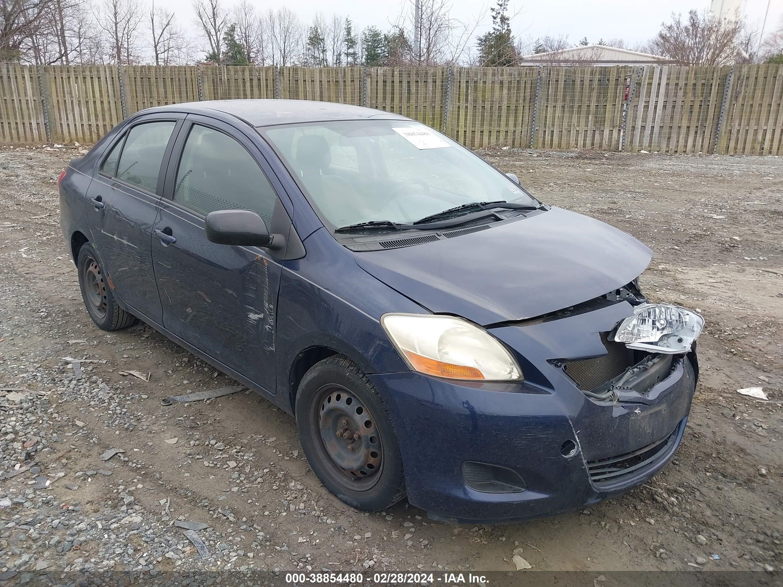 TOYOTA YARIS 2007 jtdbt903471067607