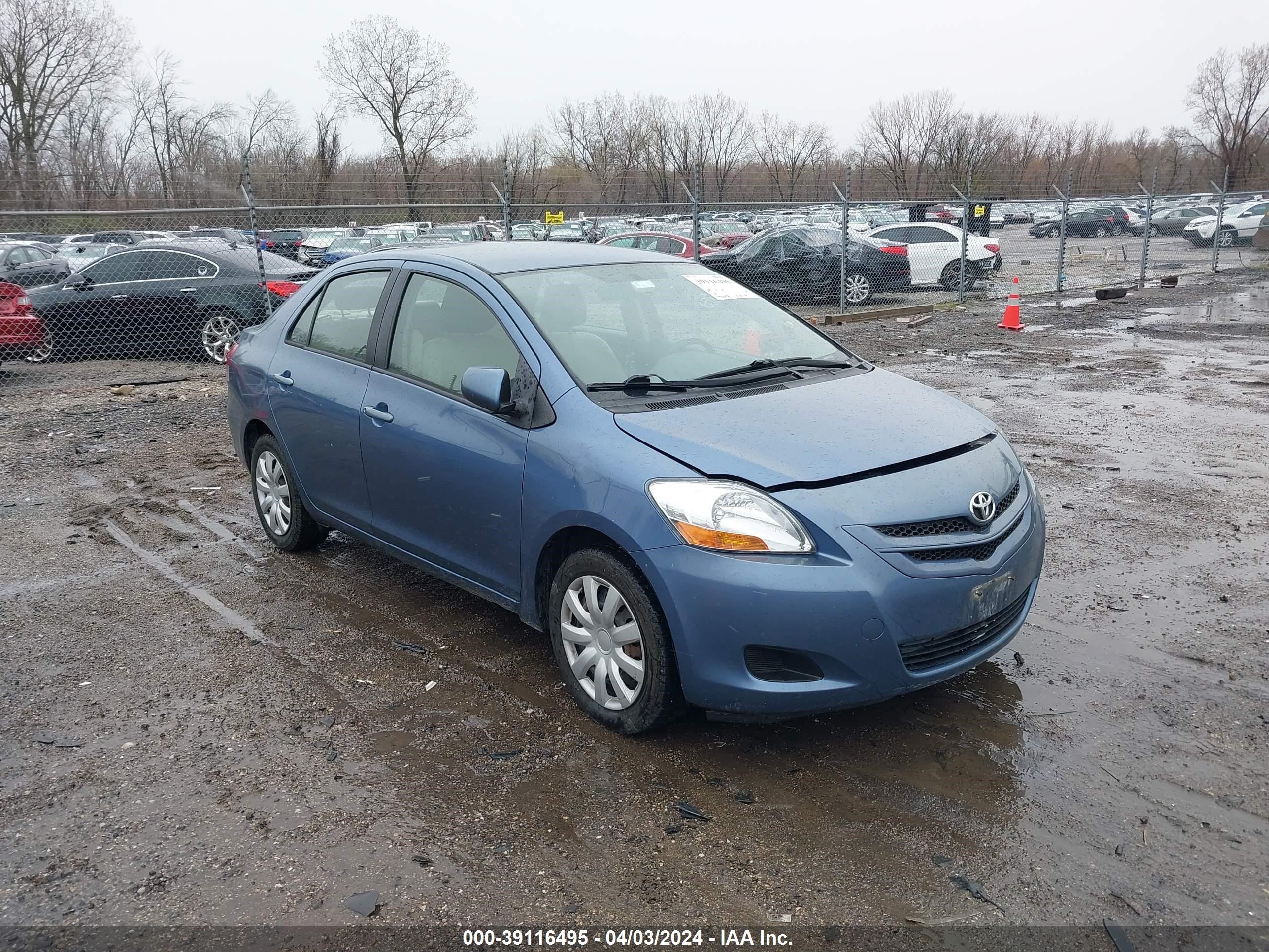 TOYOTA YARIS 2007 jtdbt903474002724