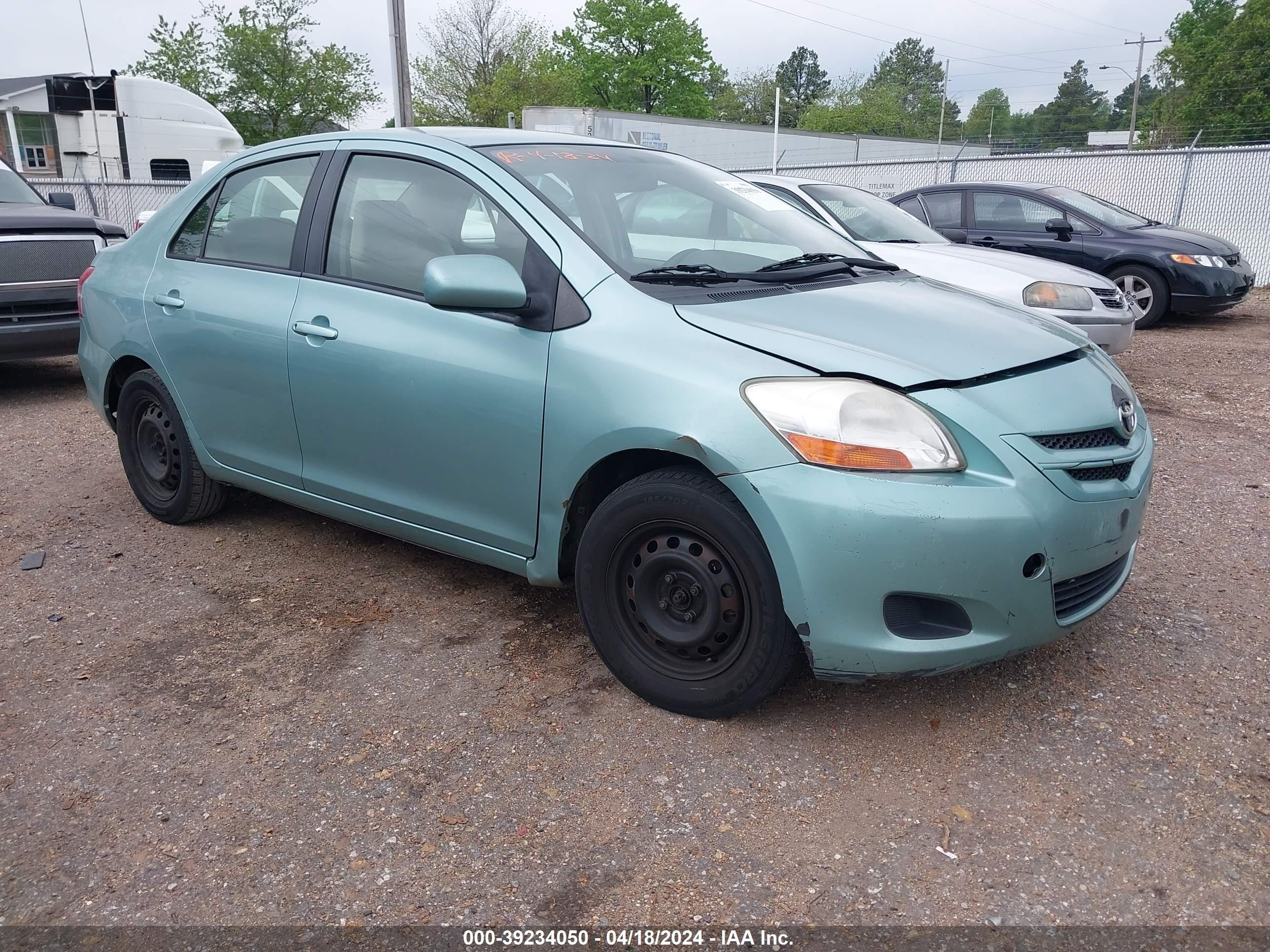 TOYOTA YARIS 2008 jtdbt903681210865