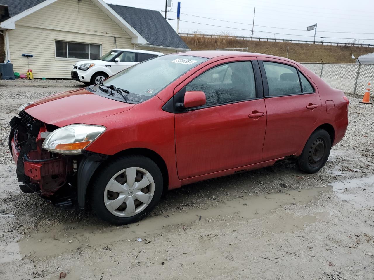 TOYOTA YARIS 2008 jtdbt903681214270