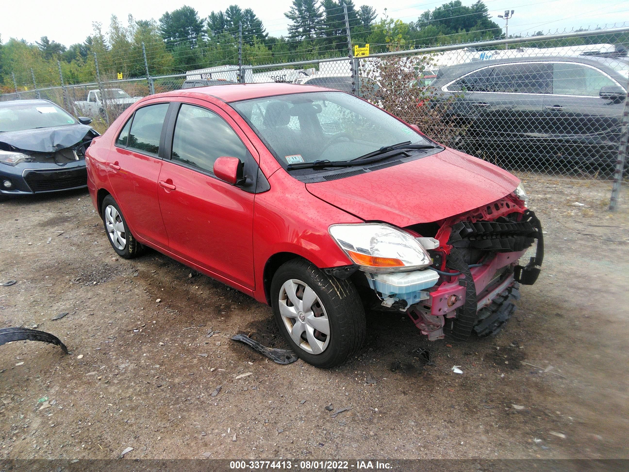 TOYOTA YARIS 2009 jtdbt903794048762