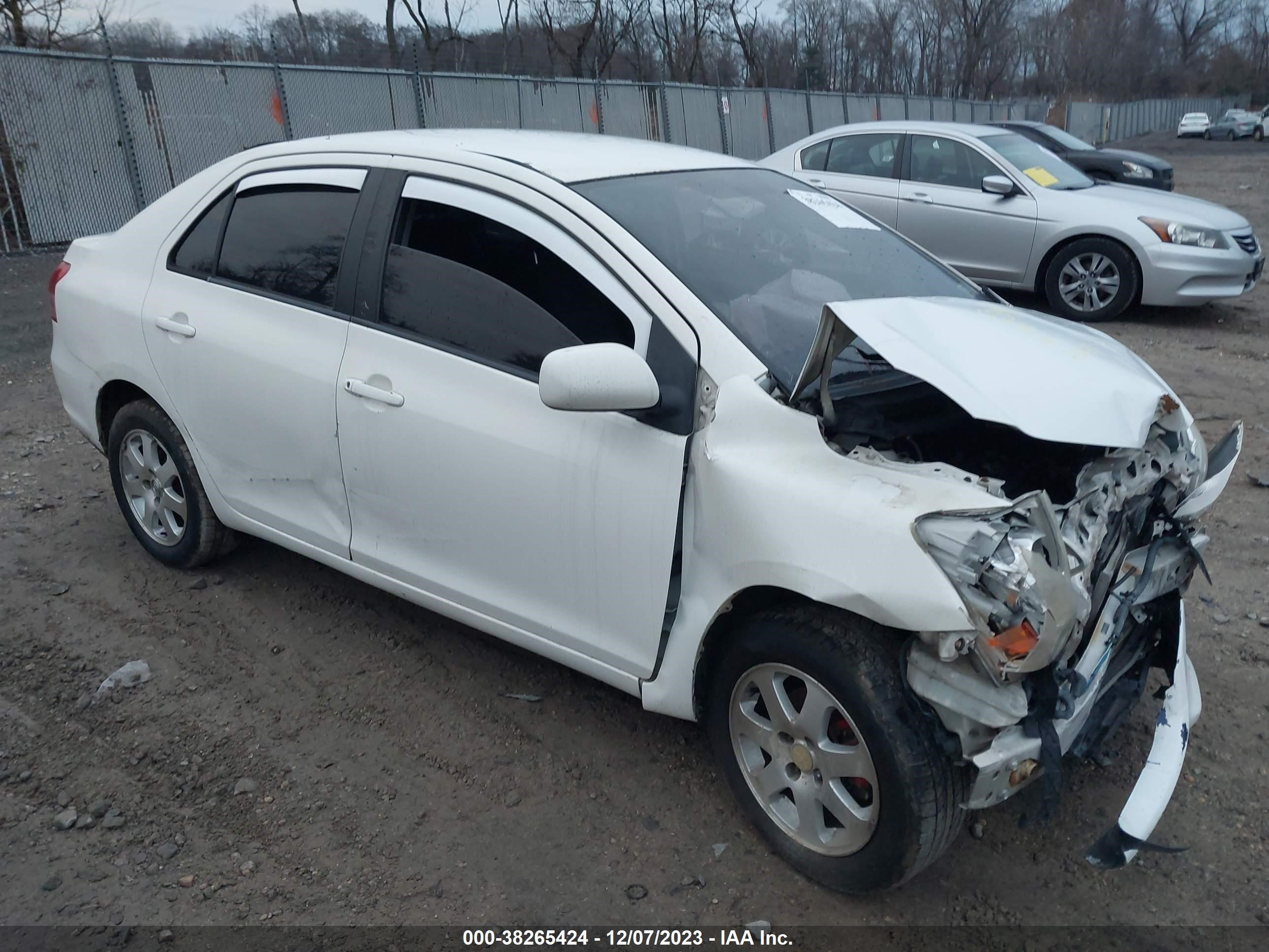 TOYOTA YARIS 2007 jtdbt903871118283