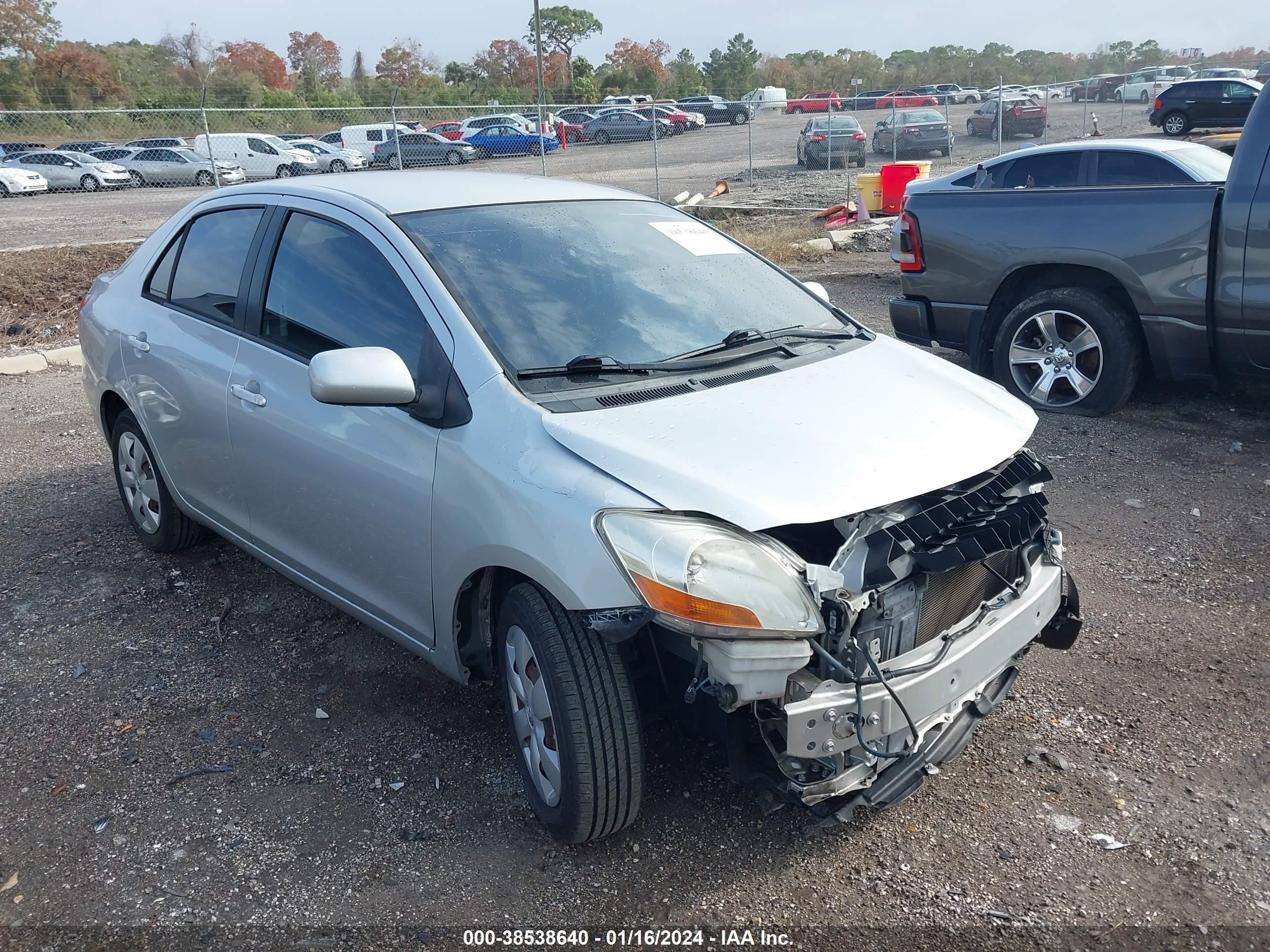 TOYOTA YARIS 2007 jtdbt903871185756