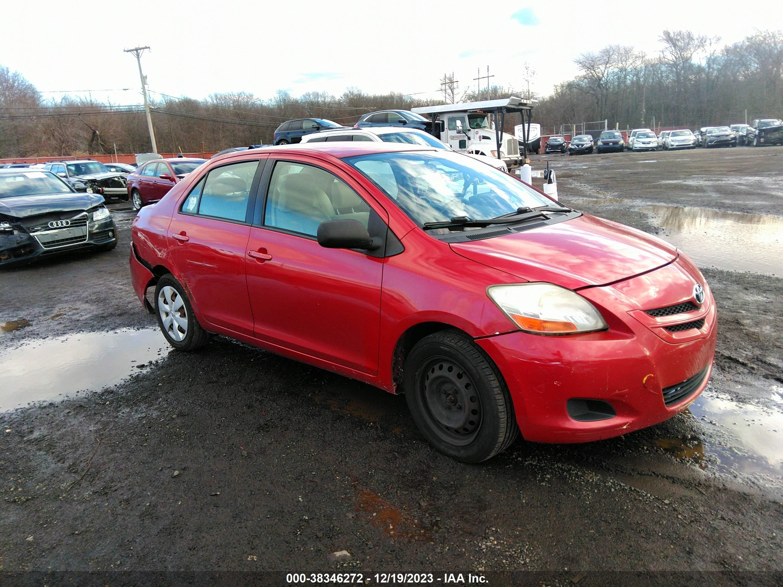 TOYOTA YARIS 2008 jtdbt903881275779