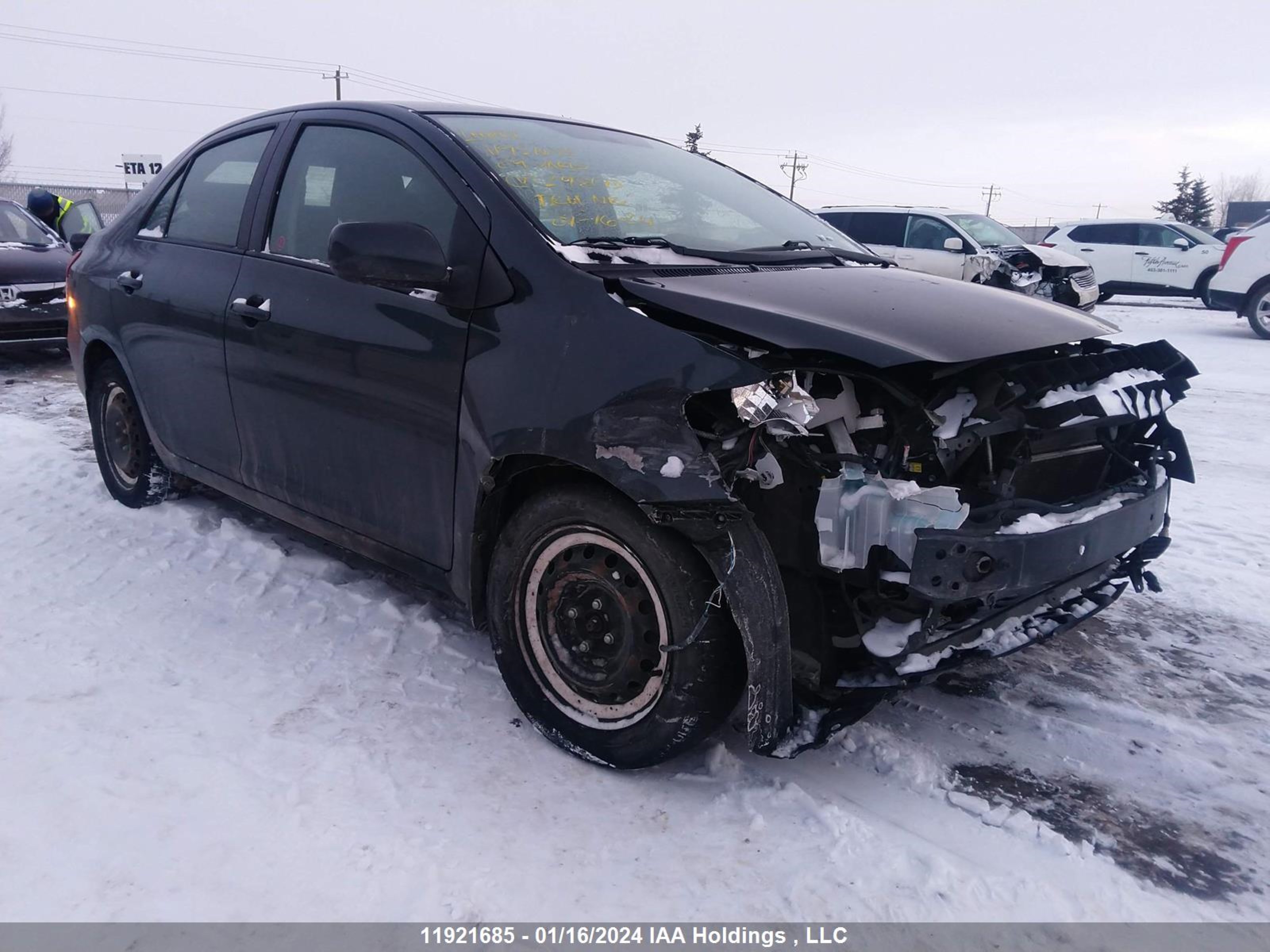 TOYOTA YARIS 2009 jtdbt903891298173