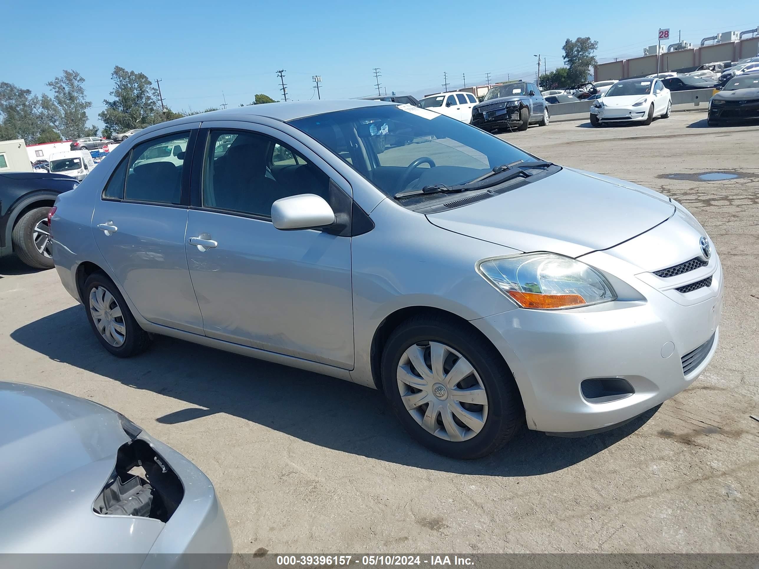 TOYOTA YARIS 2008 jtdbt903981215087