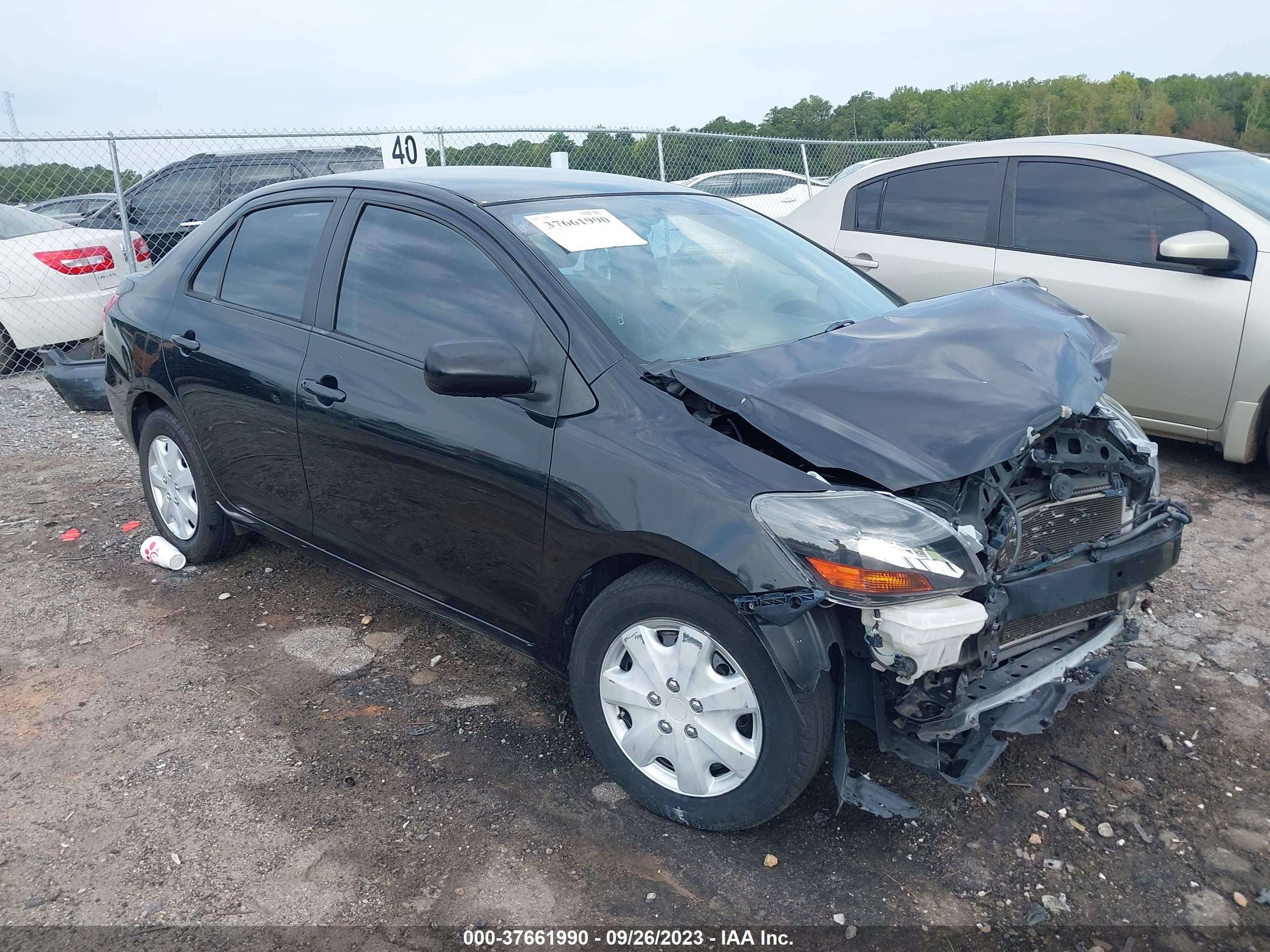 TOYOTA YARIS 2009 jtdbt903x91331495