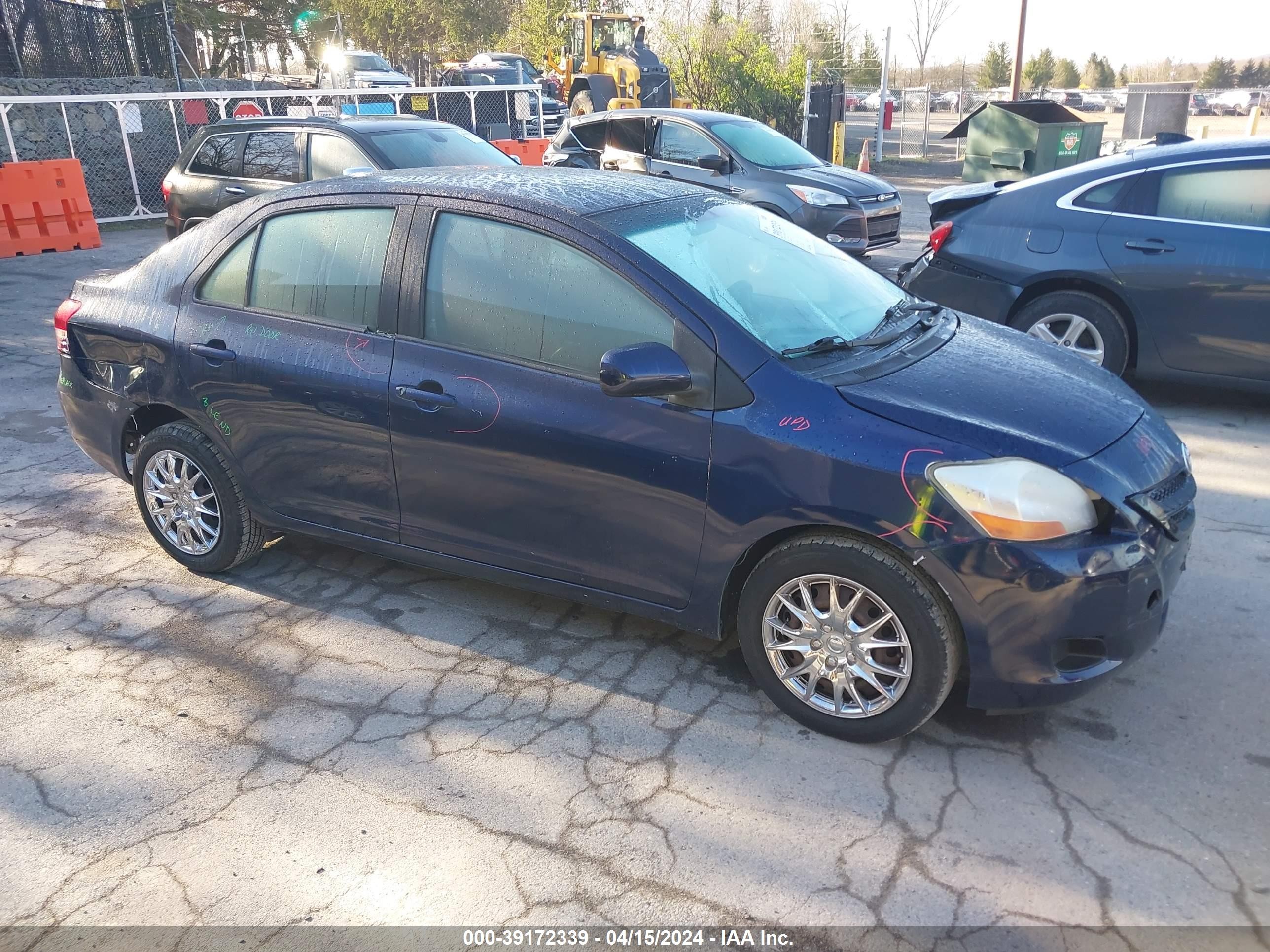 TOYOTA YARIS 2008 jtdbt923081243986